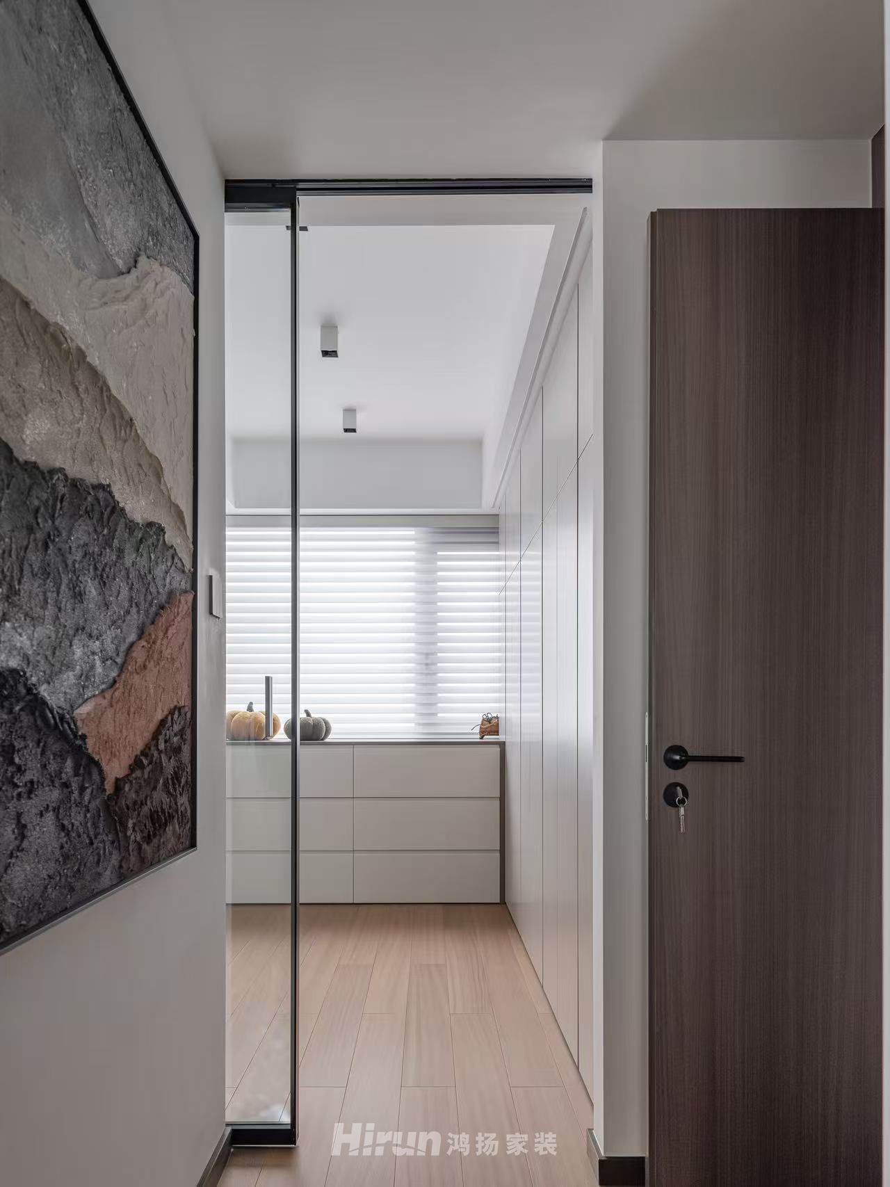 蓉國新賦170㎡雅致現(xiàn)代四居室 裝修案例實(shí)景圖-8