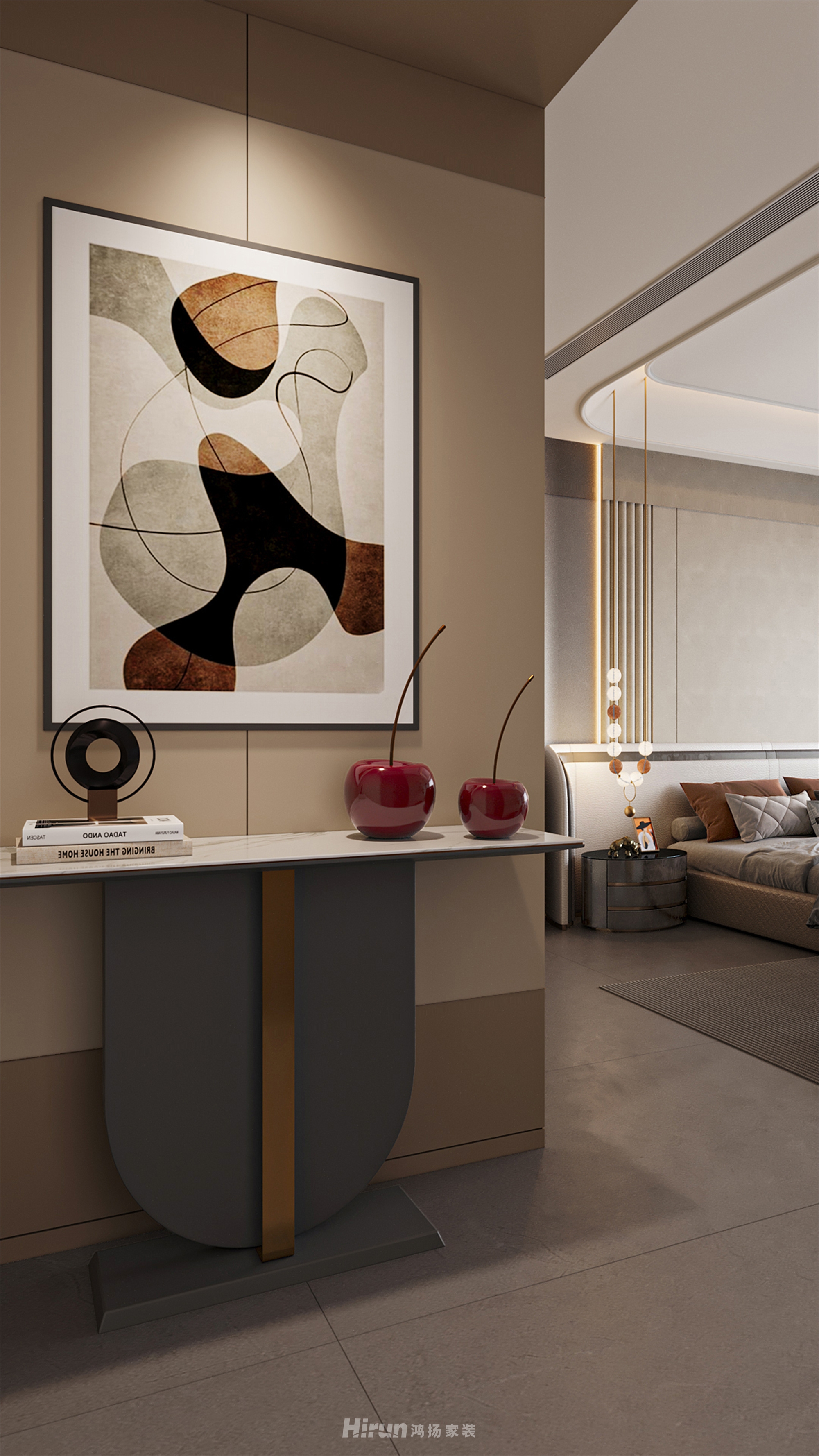 匯景甲三號院500㎡雅致現代復式 裝修案例效果圖-28