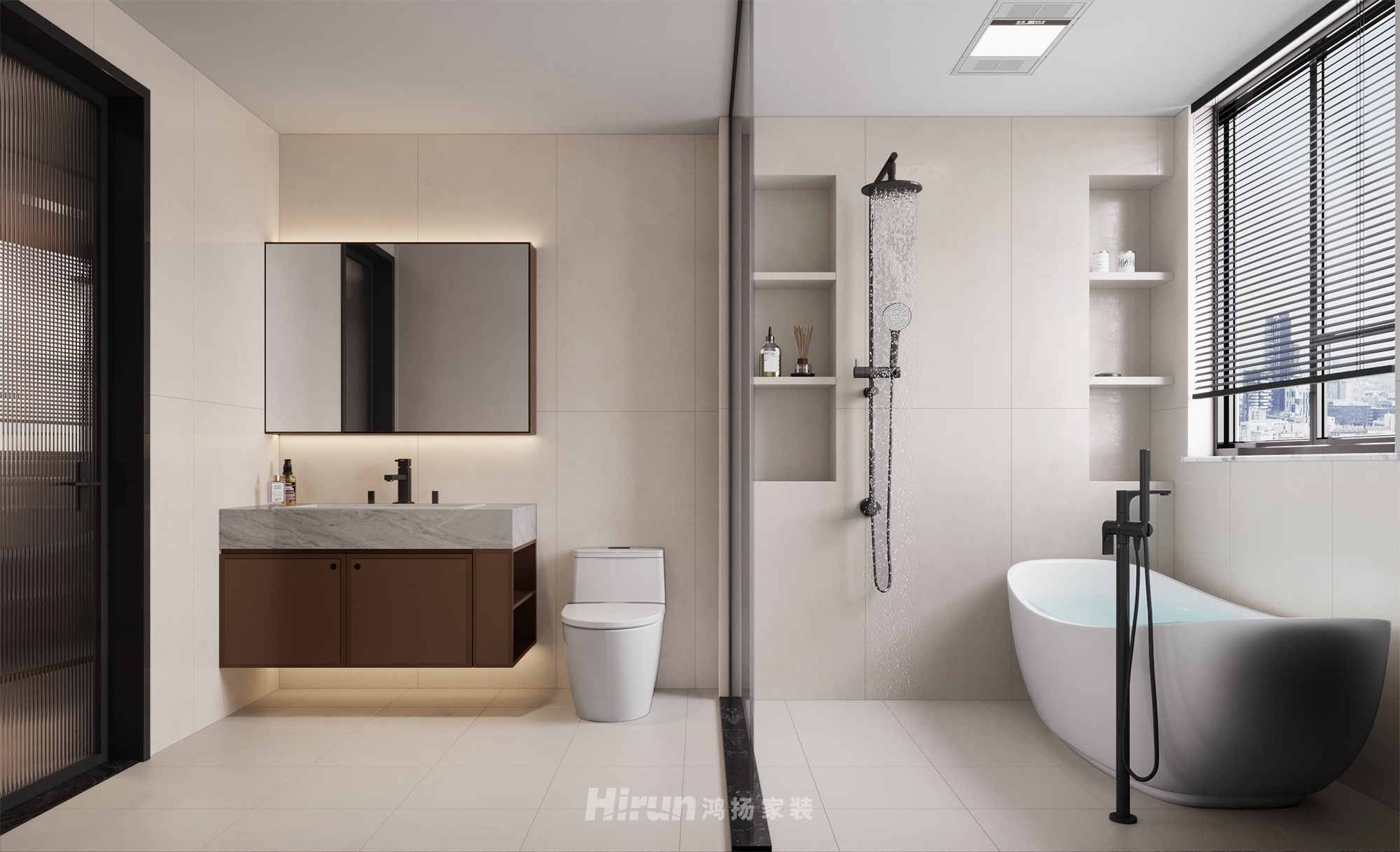 善建人家180㎡復古風潮四居室 裝修案例效果圖-7