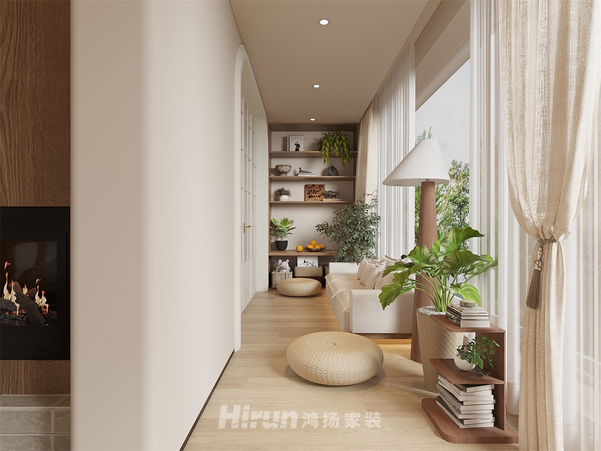 桂語云峰180㎡北歐之光四居室 裝修案例效果圖-3