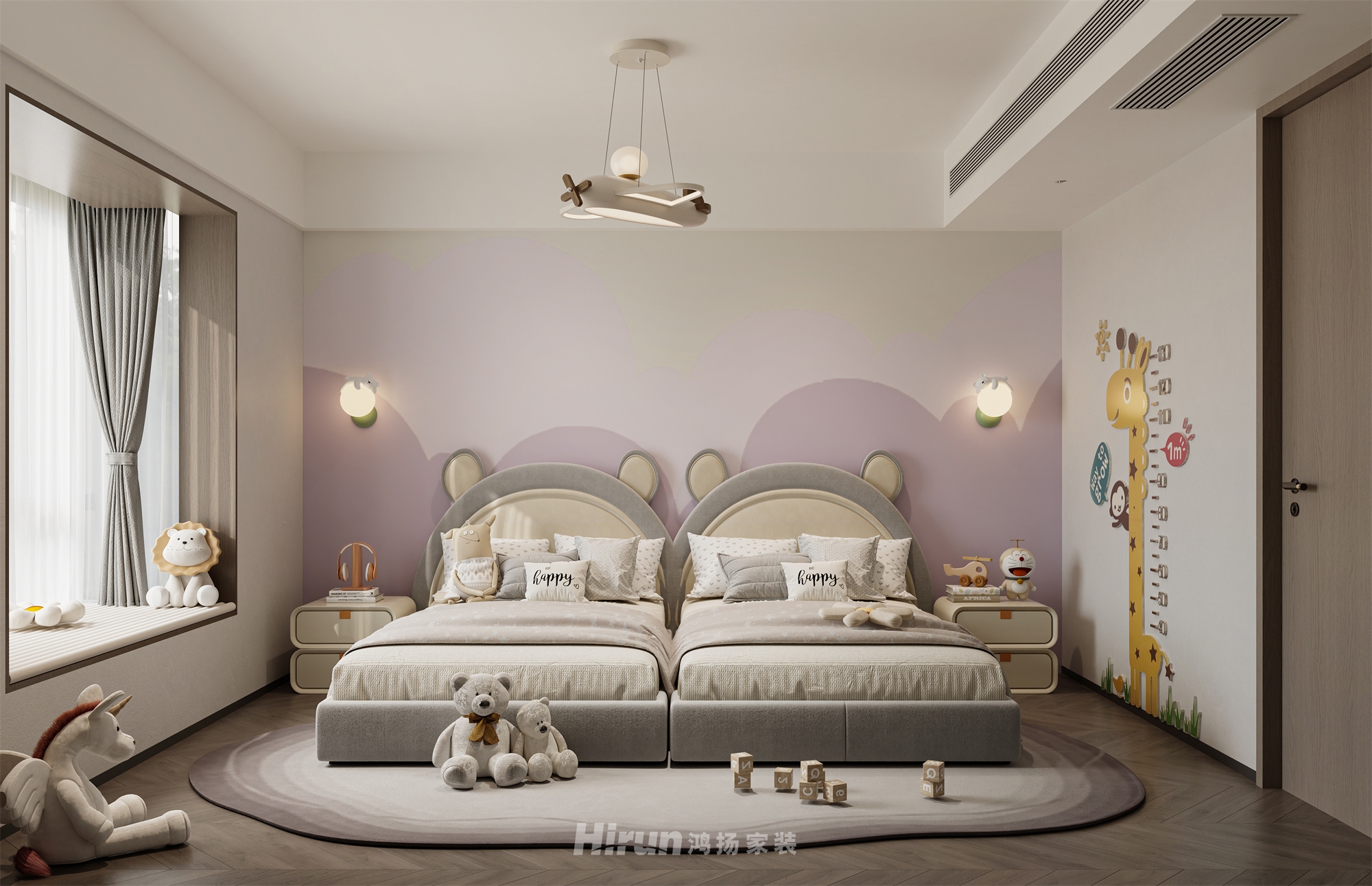 歐洲城180㎡新裝飾主義大平層 裝修案例效果圖-11