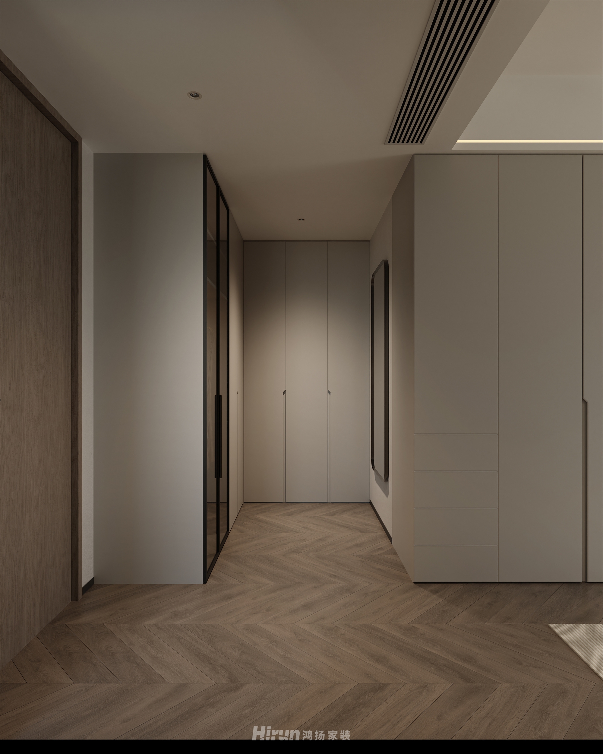 歐洲城180㎡新裝飾主義大平層 裝修案例效果圖-13