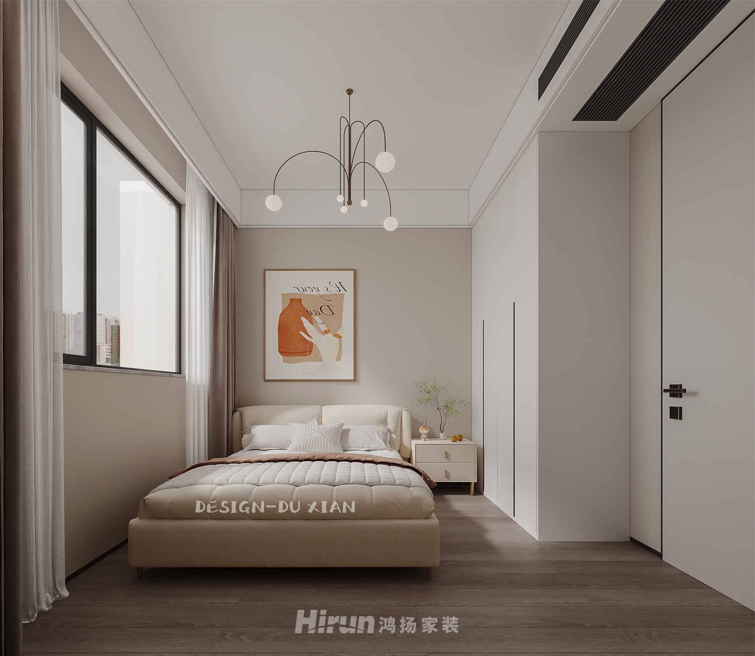 上置雅賓利190㎡北歐之光四居室 裝修案例效果圖-5