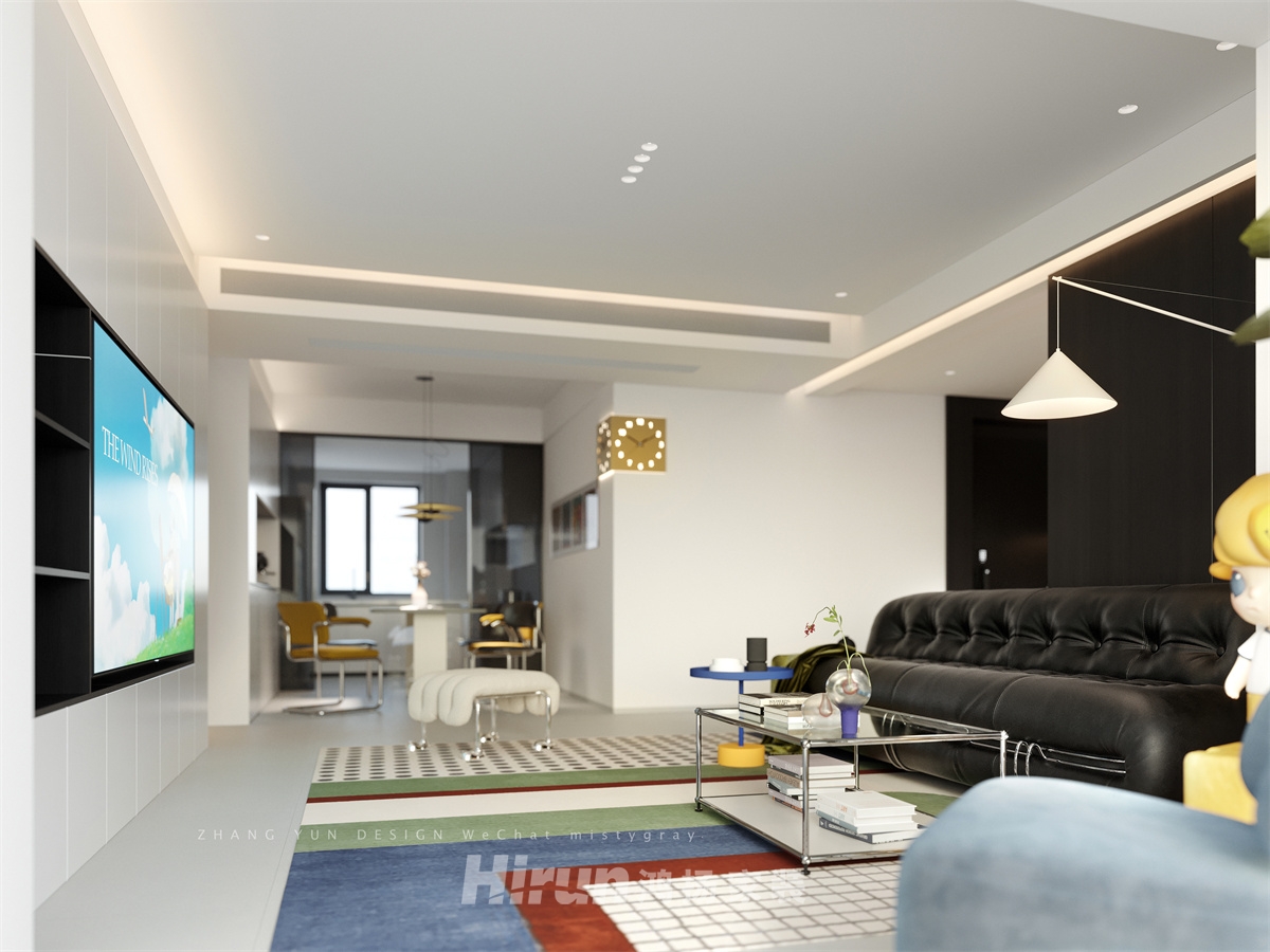 金茂國(guó)際社區(qū)142㎡雅致現(xiàn)代四居室 裝修案例效果圖-2