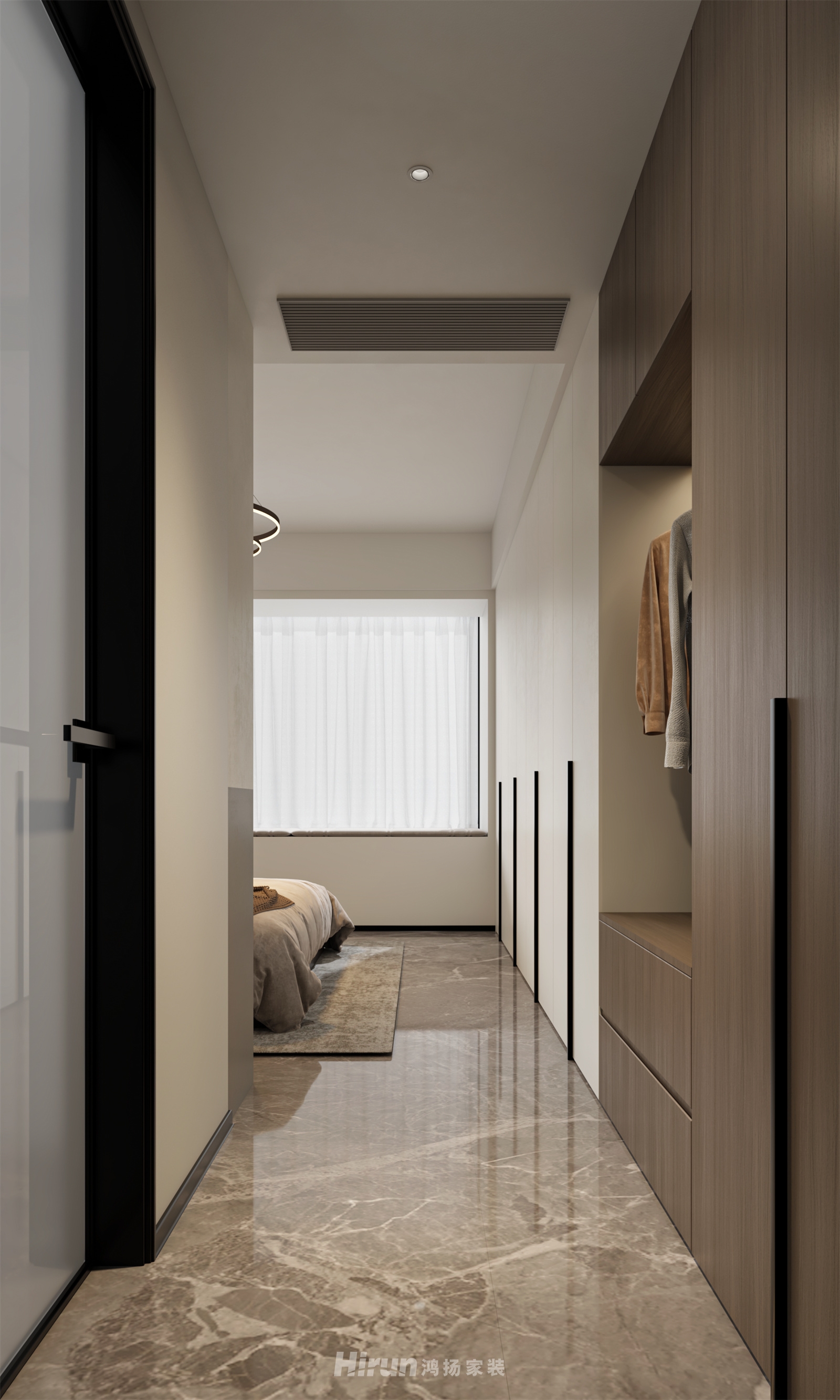  象山國際176㎡新裝飾主義四居室 裝修案例效果圖-11