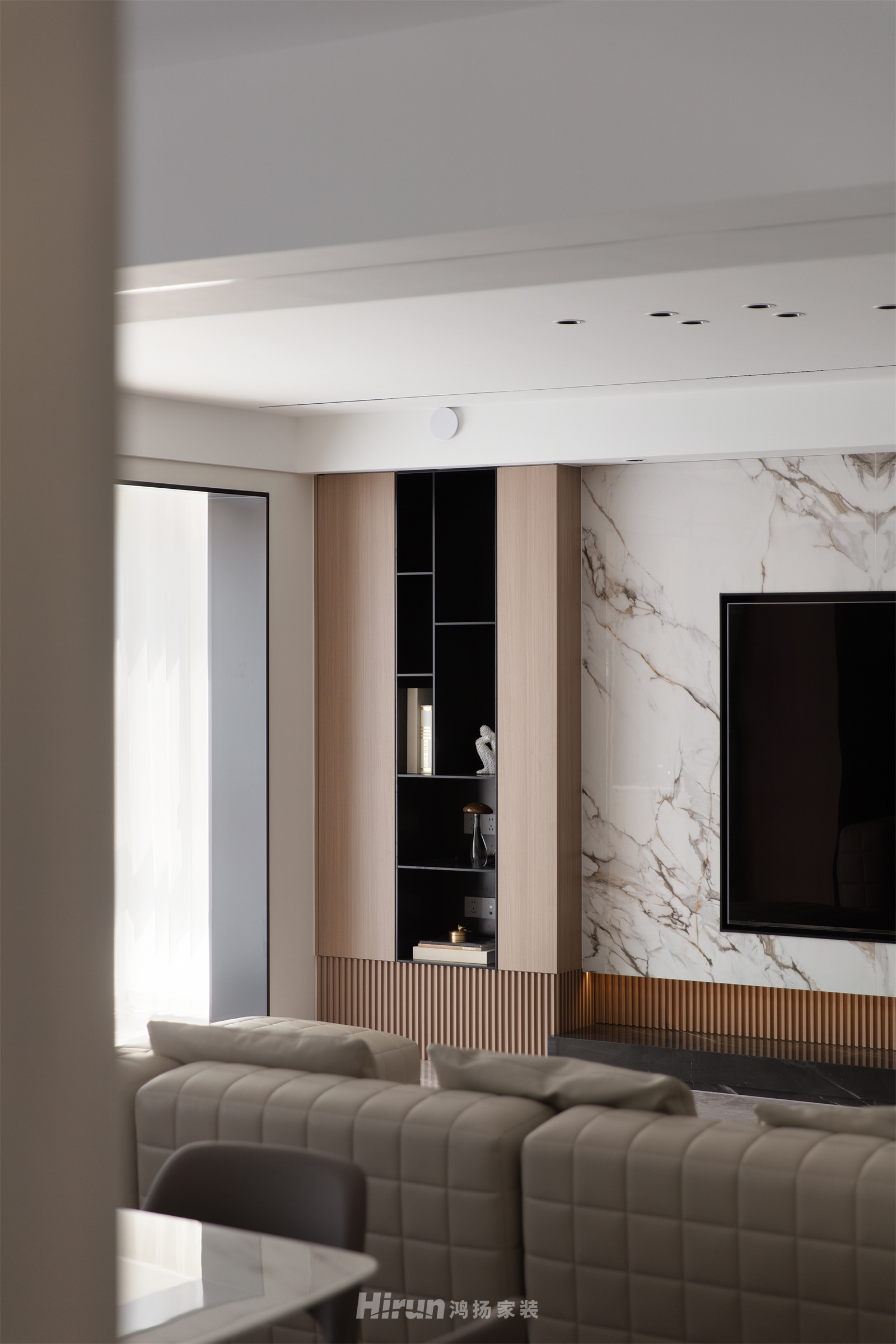 克拉美麗山莊220㎡新裝飾主義大平層 裝修案例實景圖-1