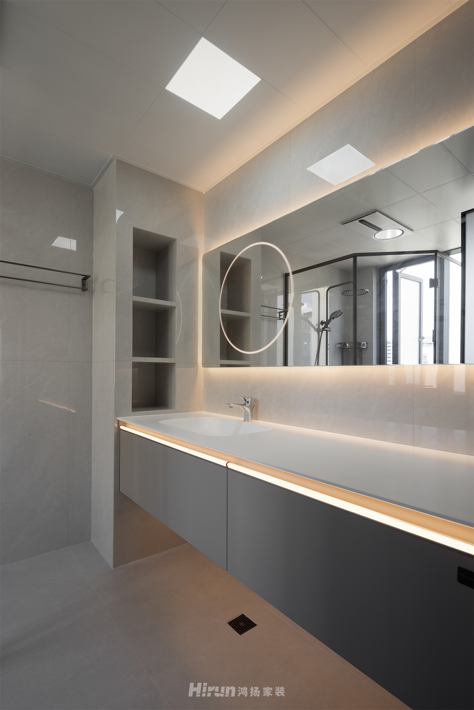 克拉美麗山莊220㎡新裝飾主義大平層 裝修案例實景圖-7