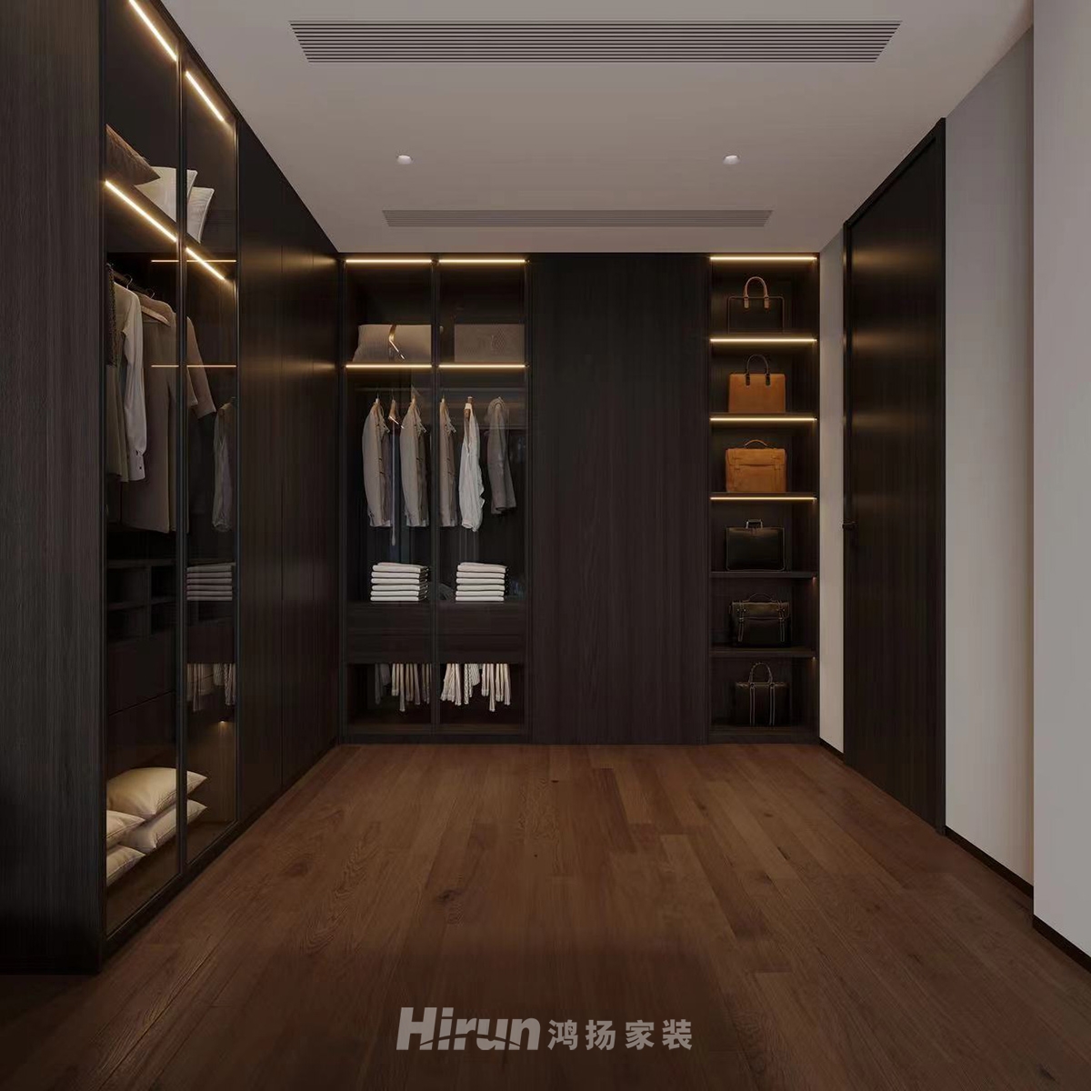 東原麓印長江320㎡新裝飾主義別墅 裝修案例效果圖-3