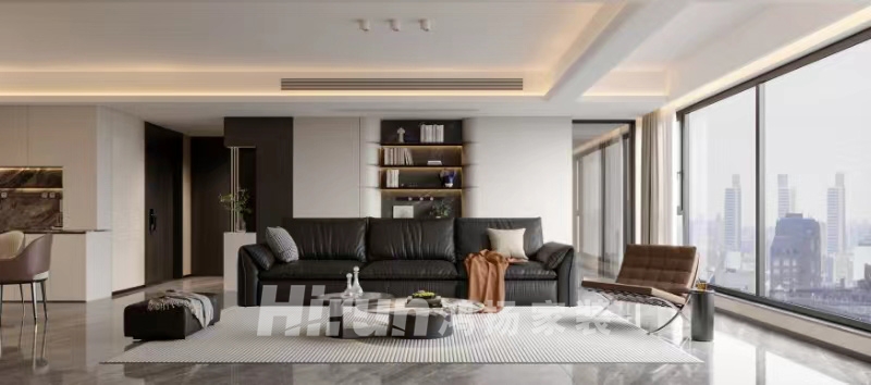 萬科松湖天地170㎡新裝飾主義大平層 裝修案例效果圖-4