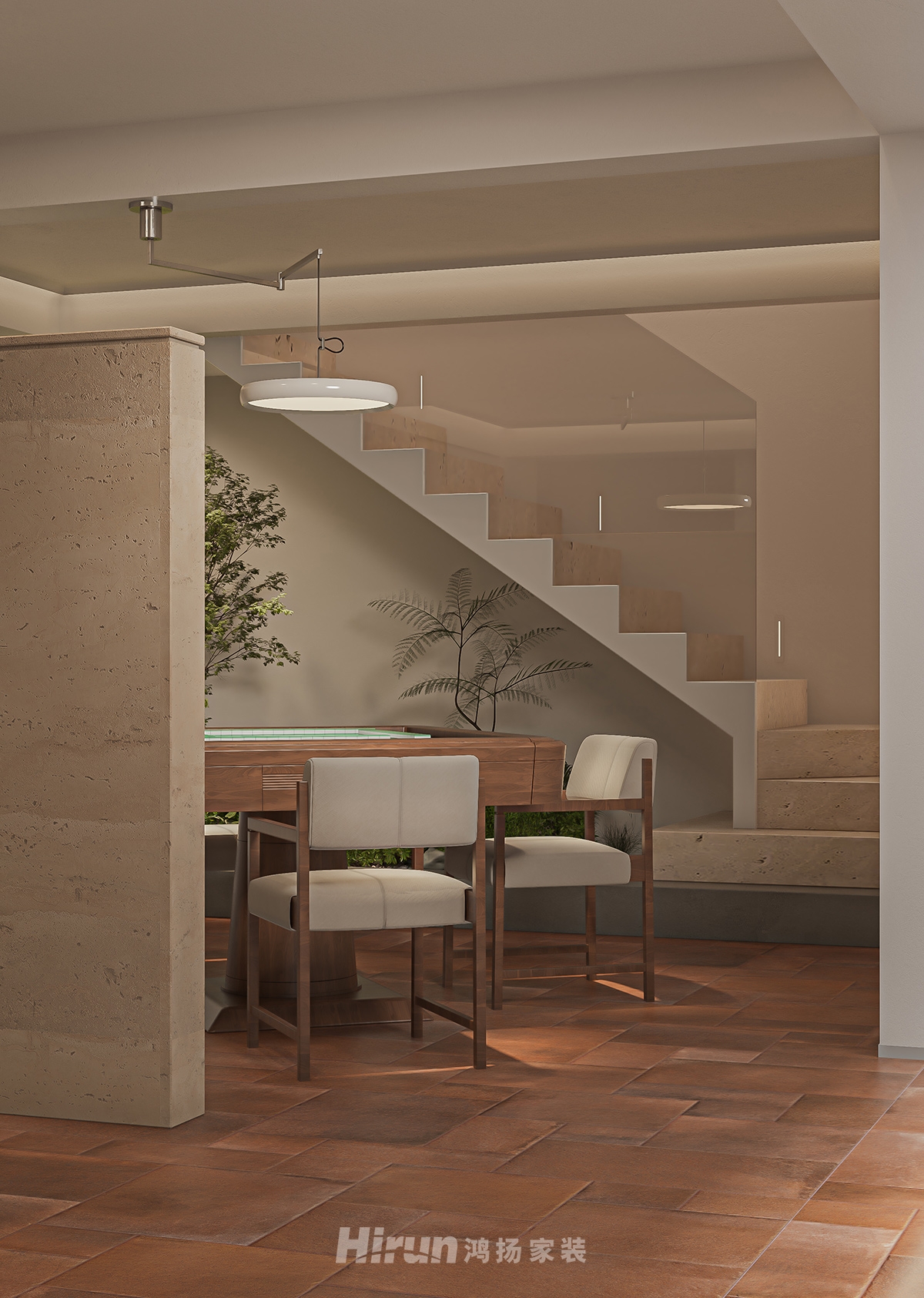 碧桂園薈雋棠300㎡北歐之光別墅 裝修案例效果圖-14