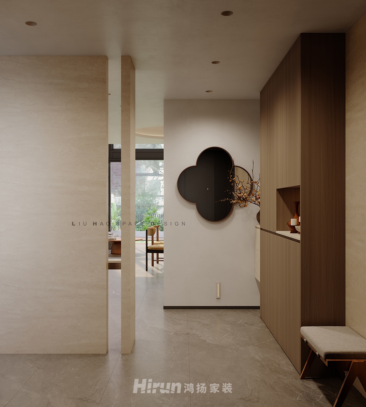 盈峰翠邸450㎡北歐之光別墅 裝修案例效果圖-1