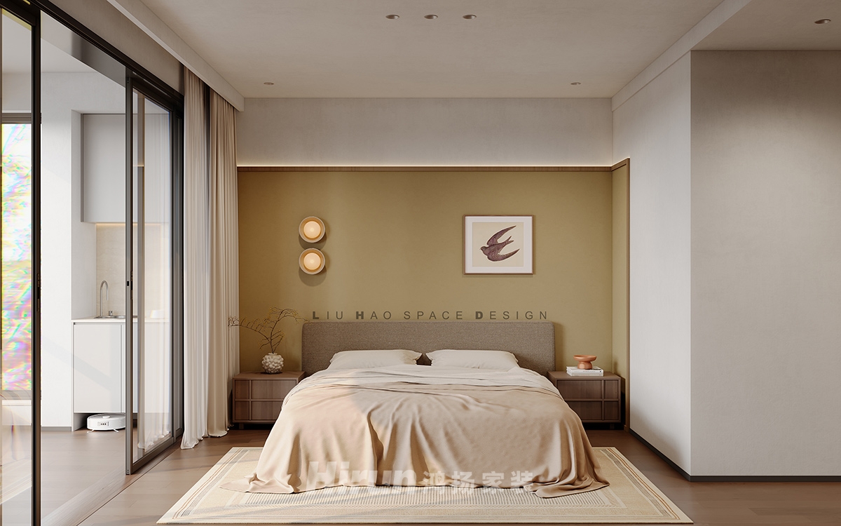 盈峰翠邸450㎡北歐之光別墅 裝修案例效果圖-3