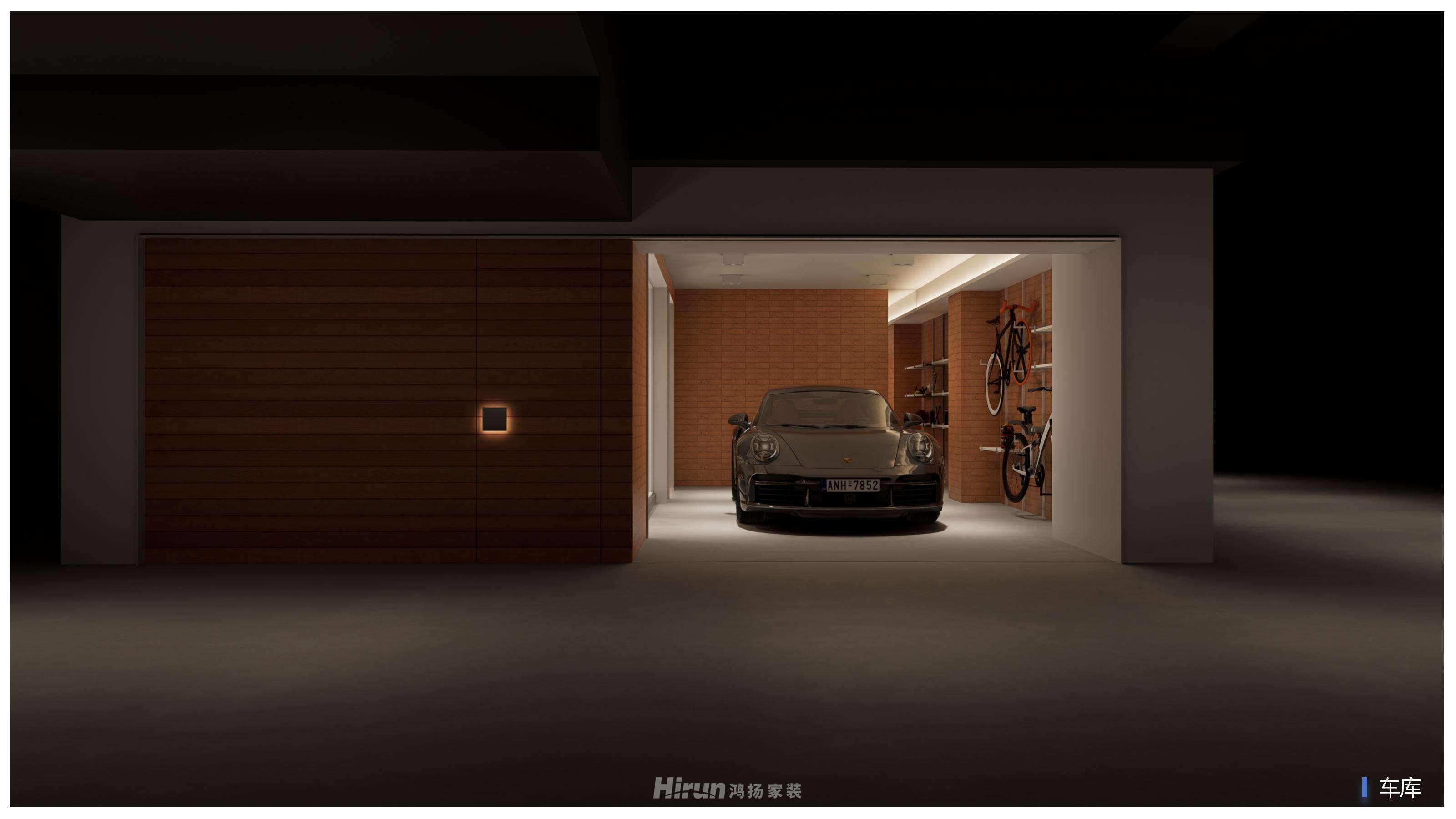 碧桂園薈雋棠400㎡雅致現代別墅 裝修案例效果圖-2