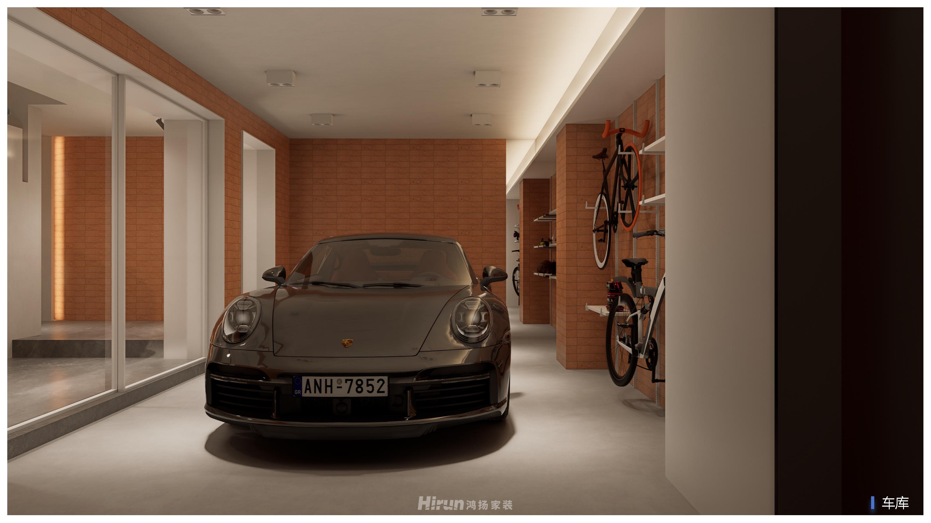 碧桂園薈雋棠400㎡雅致現代別墅 裝修案例效果圖-4