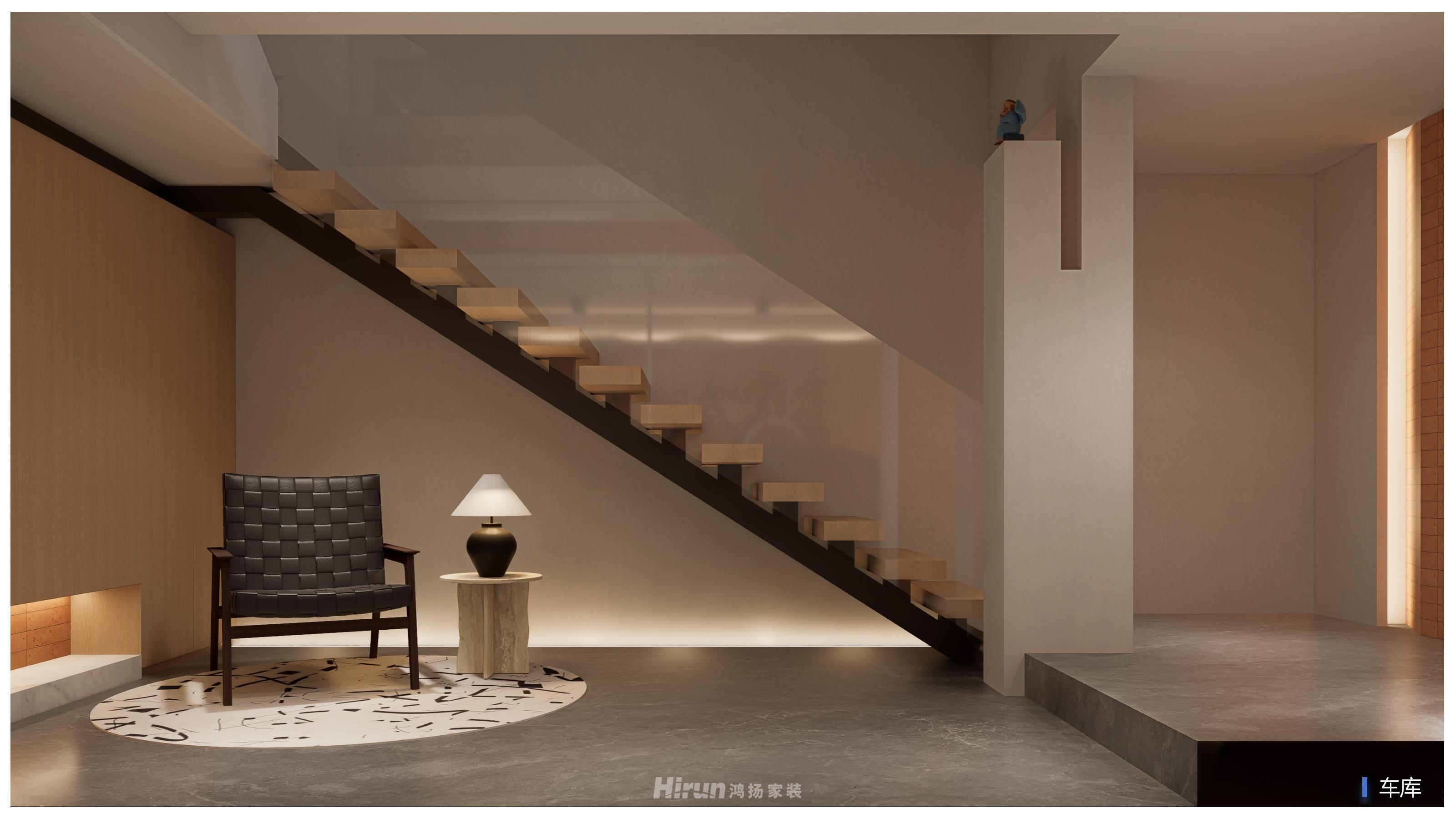 碧桂園薈雋棠400㎡雅致現代別墅 裝修案例效果圖-1