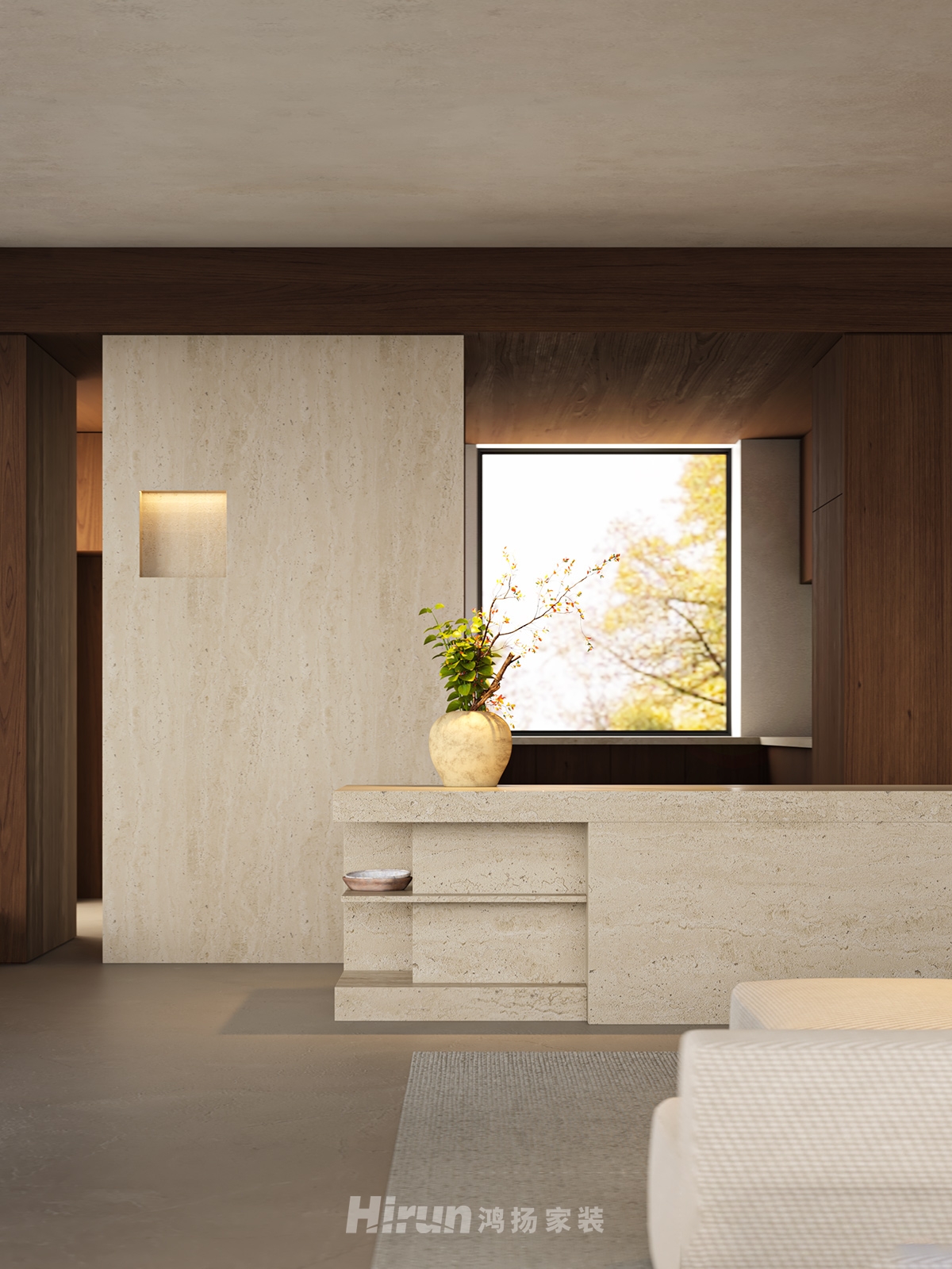 御湖印195㎡復(fù)古風(fēng)潮四居室 裝修案例效果圖-8