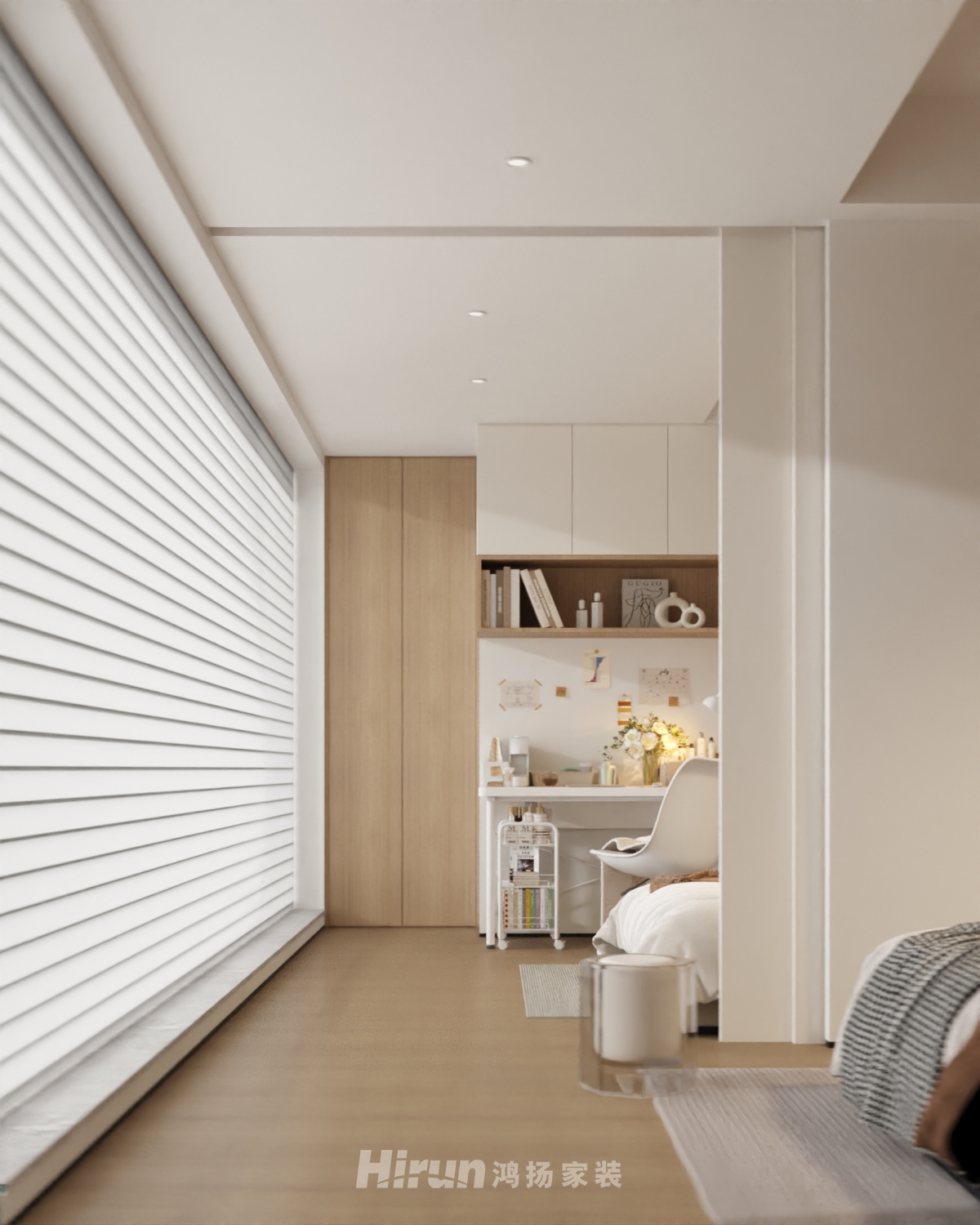 中建鈺和城150㎡北歐之光復(fù)式 裝修案例效果圖-13