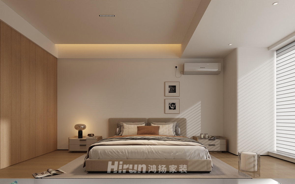 中建鈺和城150㎡北歐之光復(fù)式 裝修案例效果圖-10