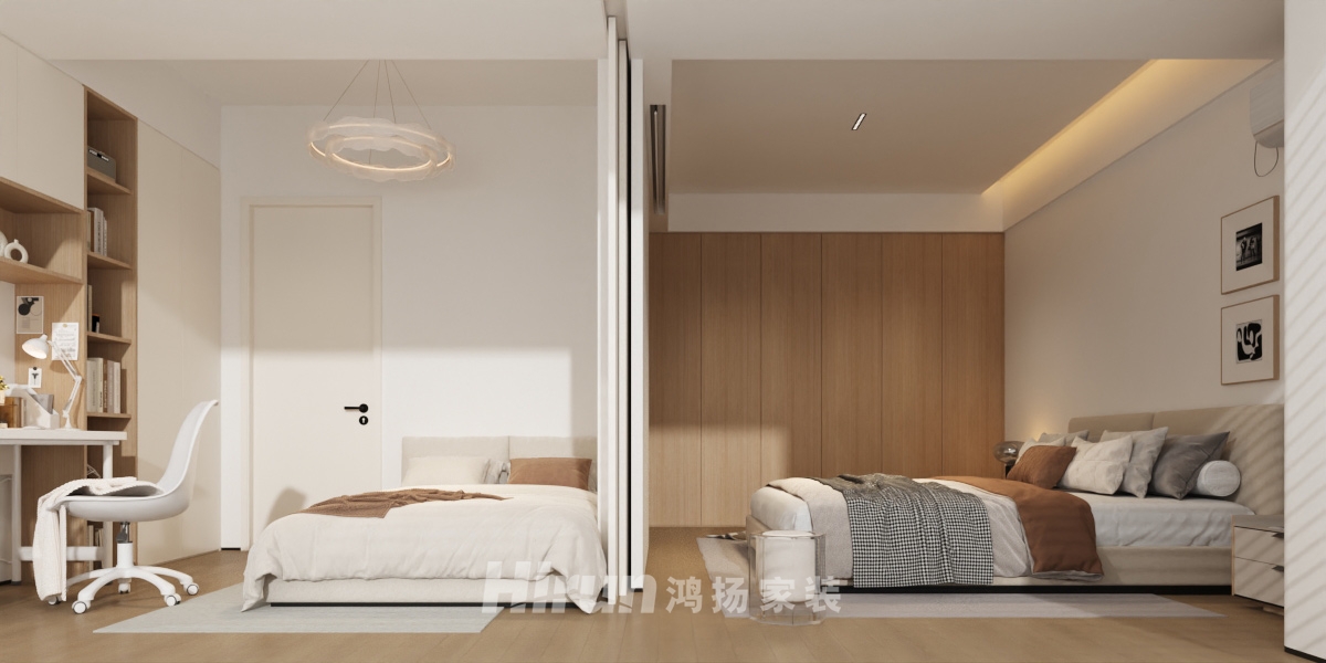 中建鈺和城150㎡北歐之光復(fù)式 裝修案例效果圖-6