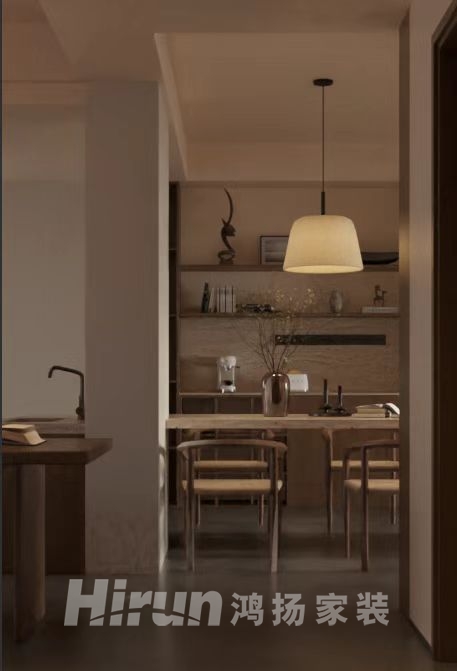 曠遠(yuǎn)洋湖18克拉320㎡江南印象疊墅 裝修案例效果圖-1