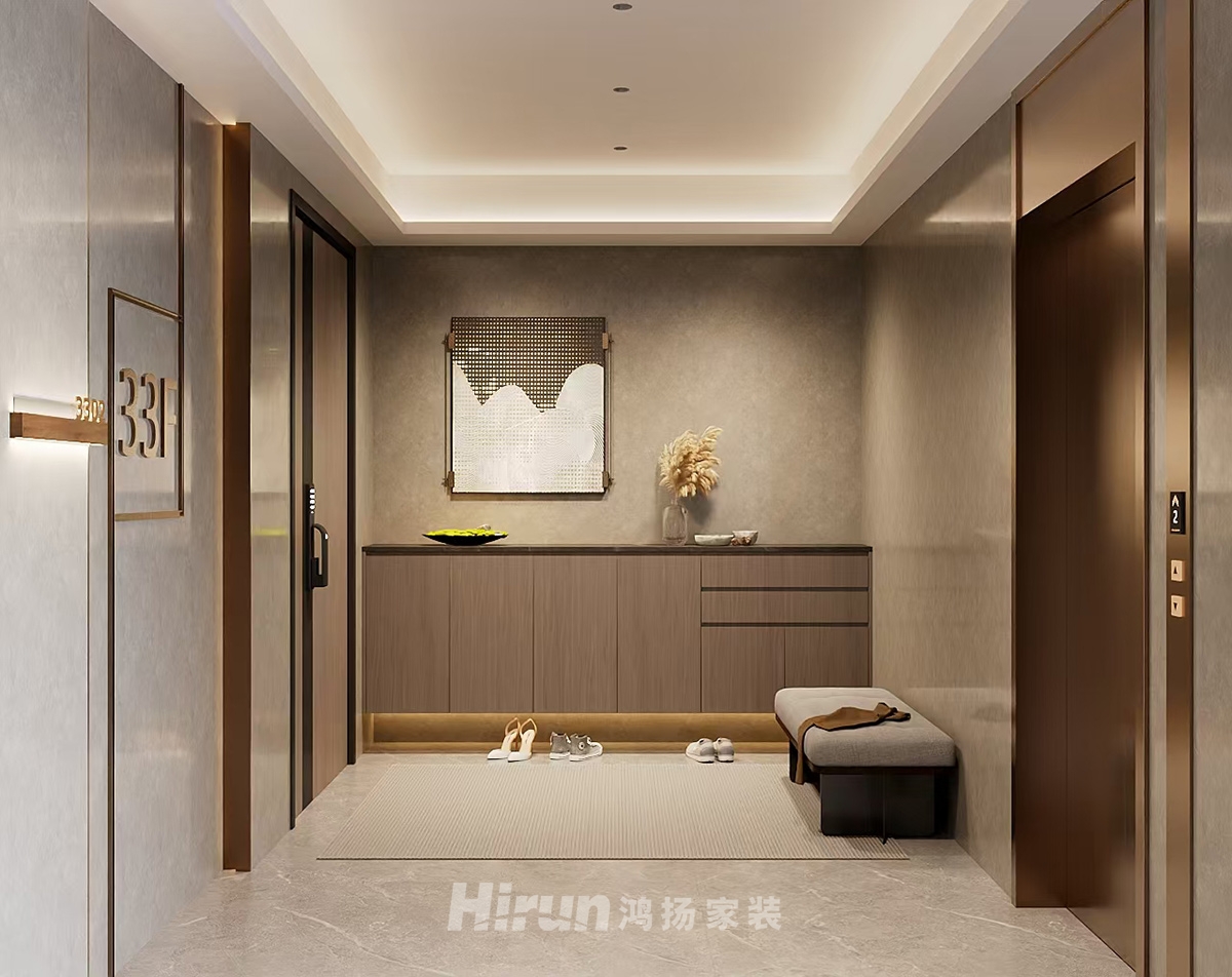 旭輝鉑悅湘江370㎡新裝飾主義大平層 裝修案例效果圖-6