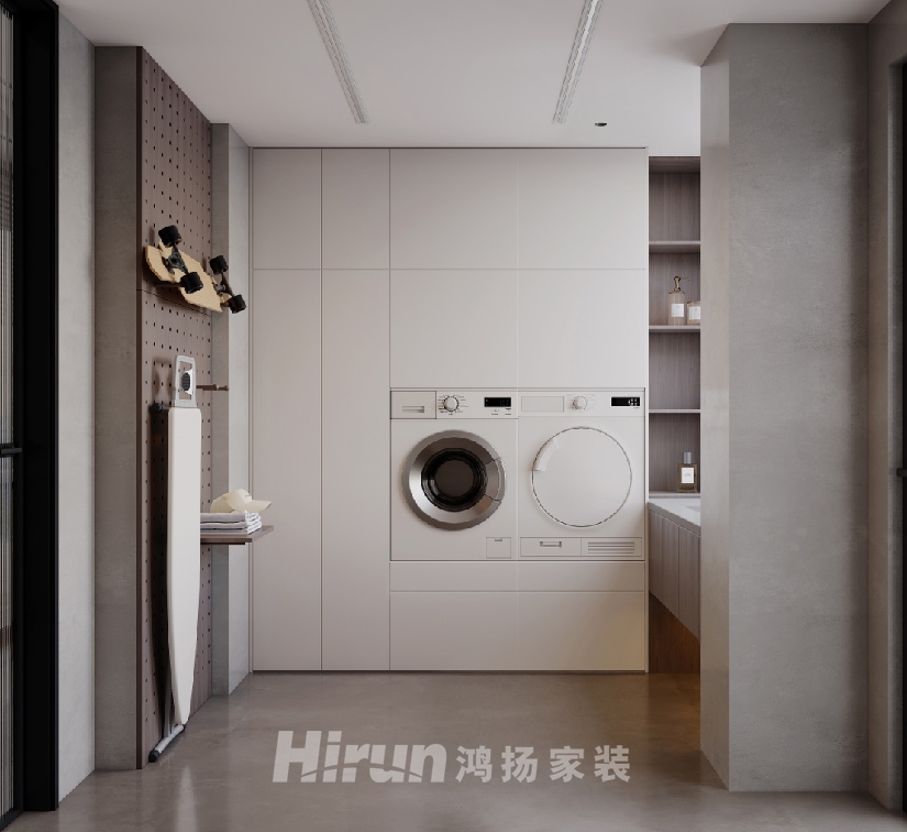 旭輝鉑悅湘江370㎡新裝飾主義大平層 裝修案例效果圖-2