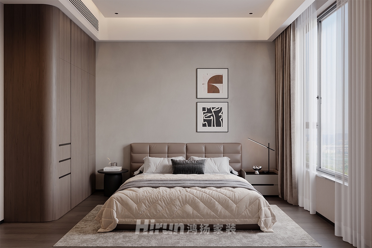 旭輝鉑悅湘江370㎡新裝飾主義大平層 裝修案例效果圖-9