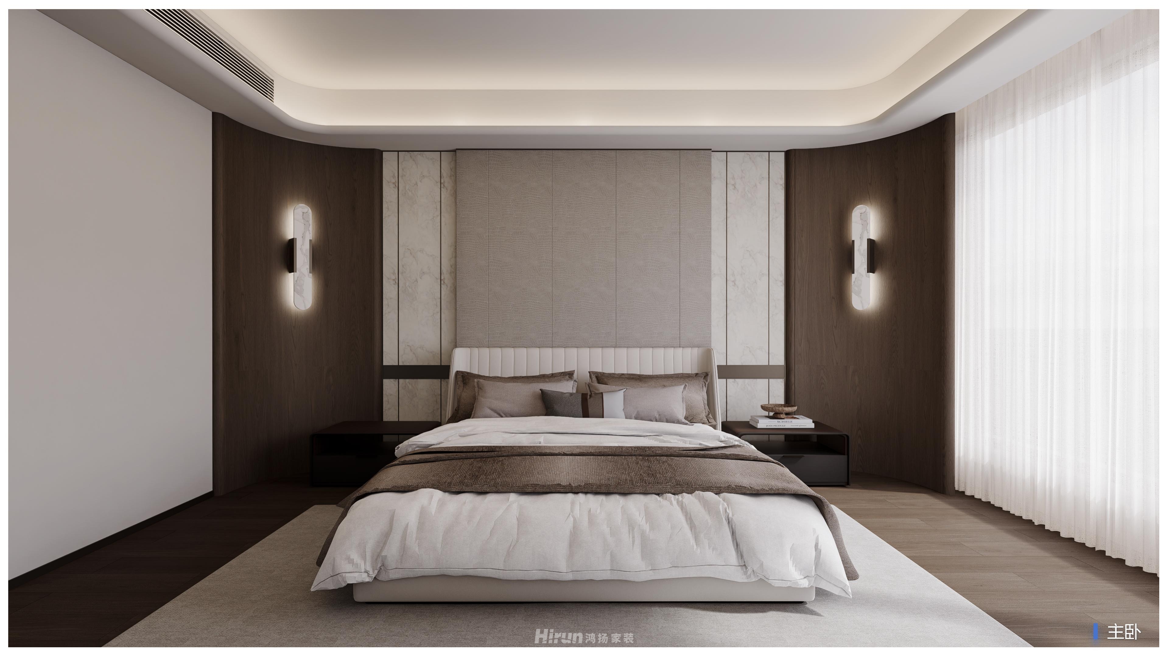 東方大院460㎡雅致現代別墅 裝修案例效果圖-4