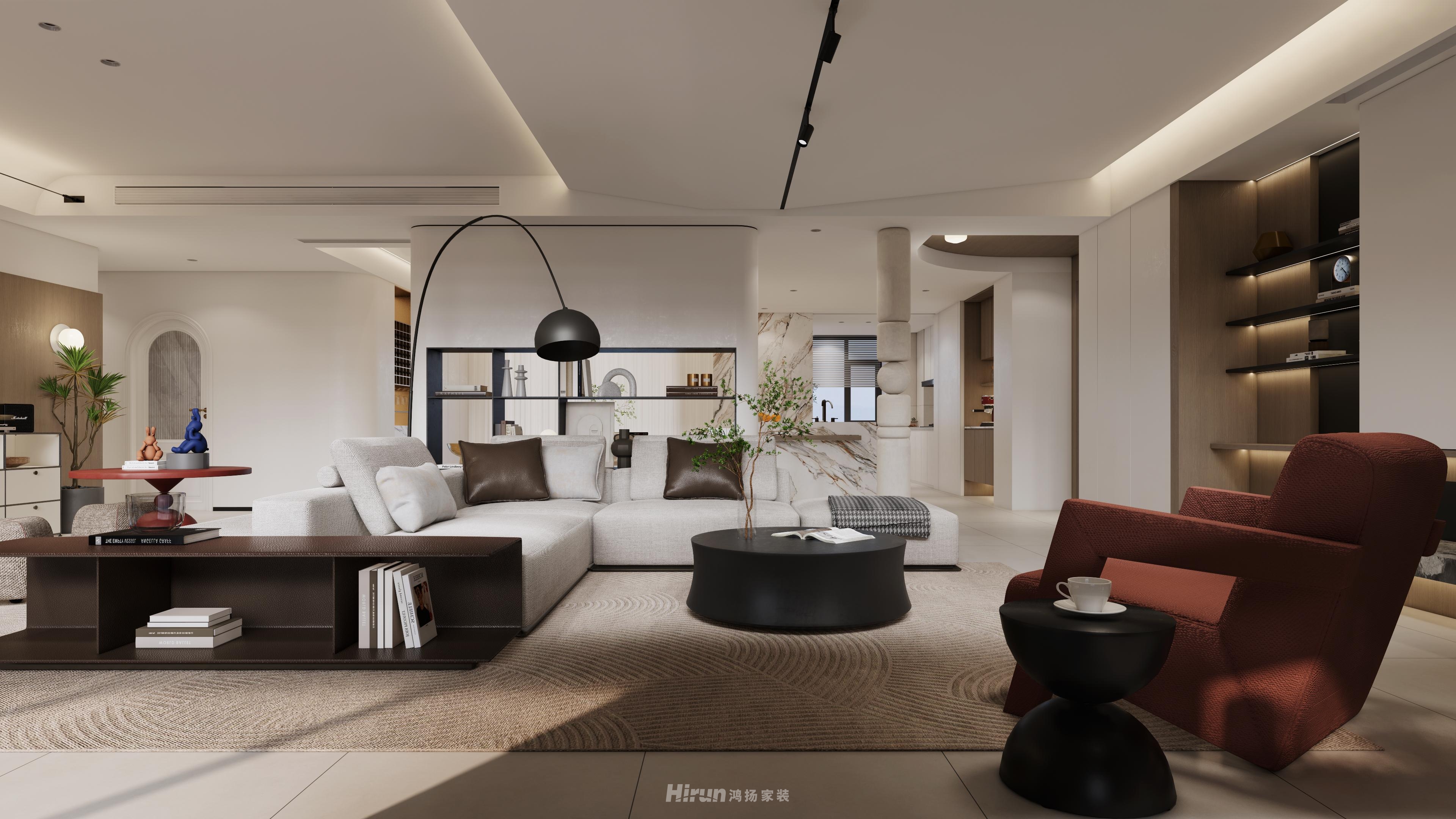 江山壹號280㎡北歐之光大平層 裝修案例效果圖-11