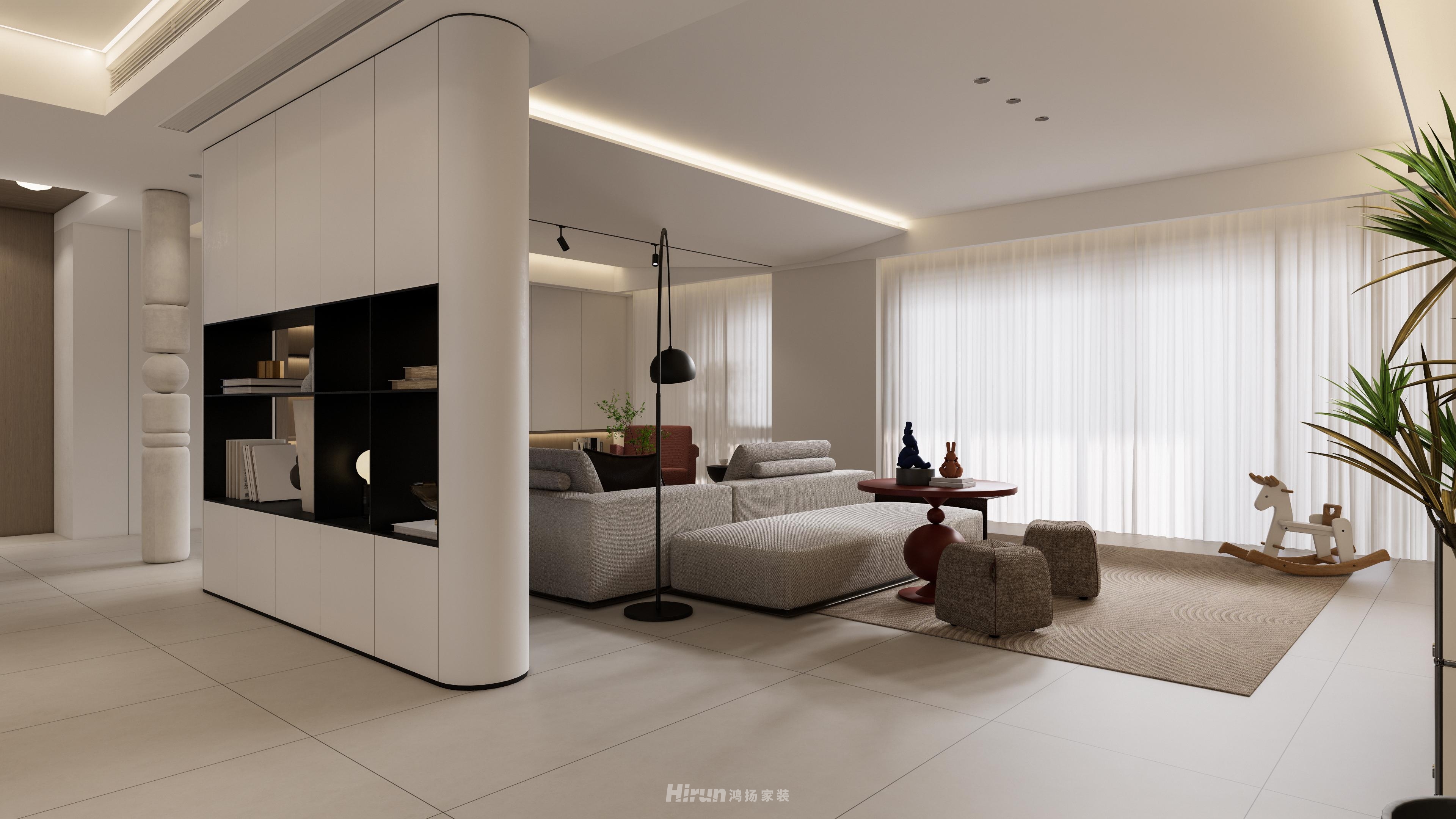 江山壹號280㎡北歐之光大平層 裝修案例效果圖-10