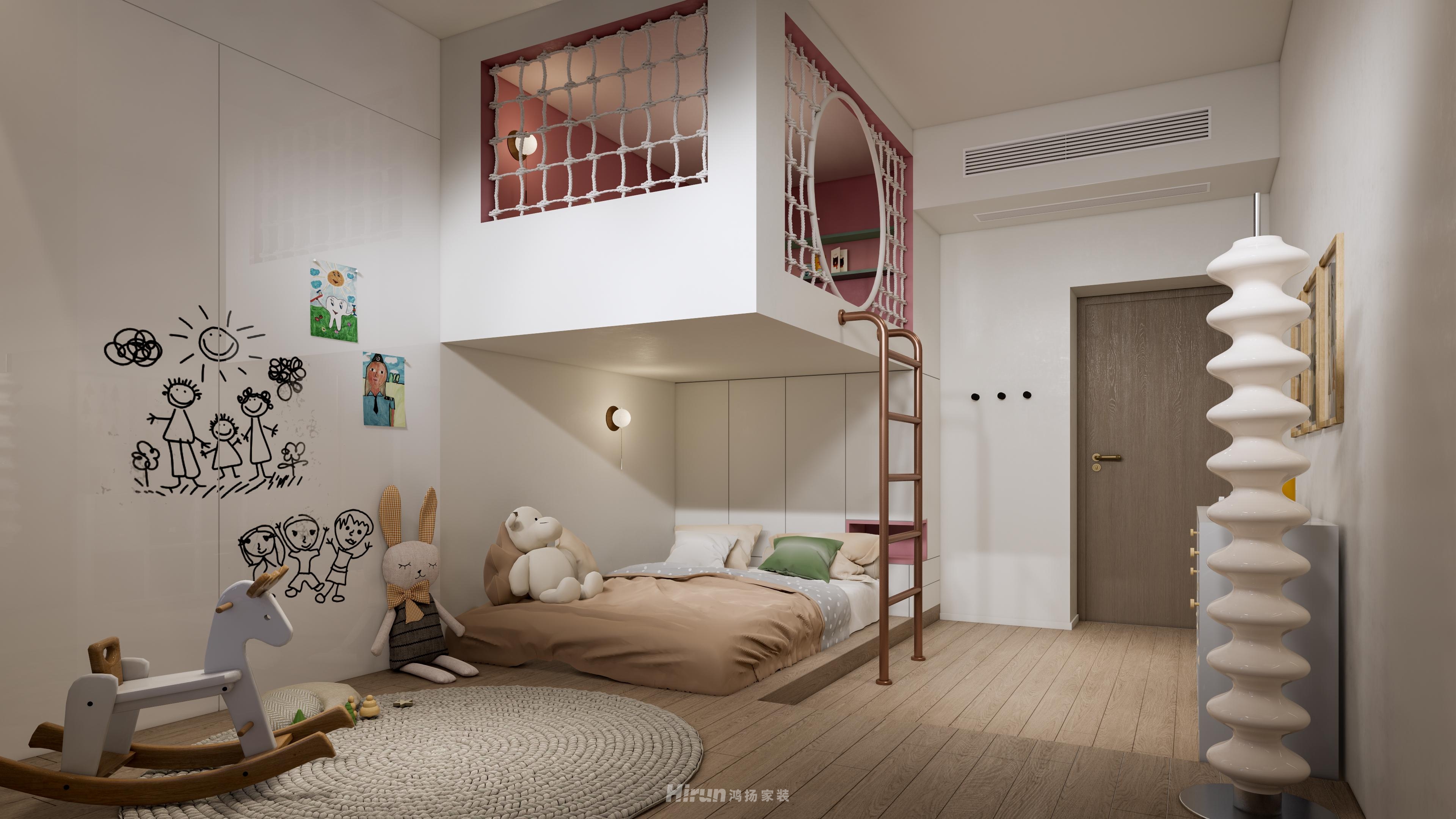 江山壹號280㎡北歐之光大平層 裝修案例效果圖-16