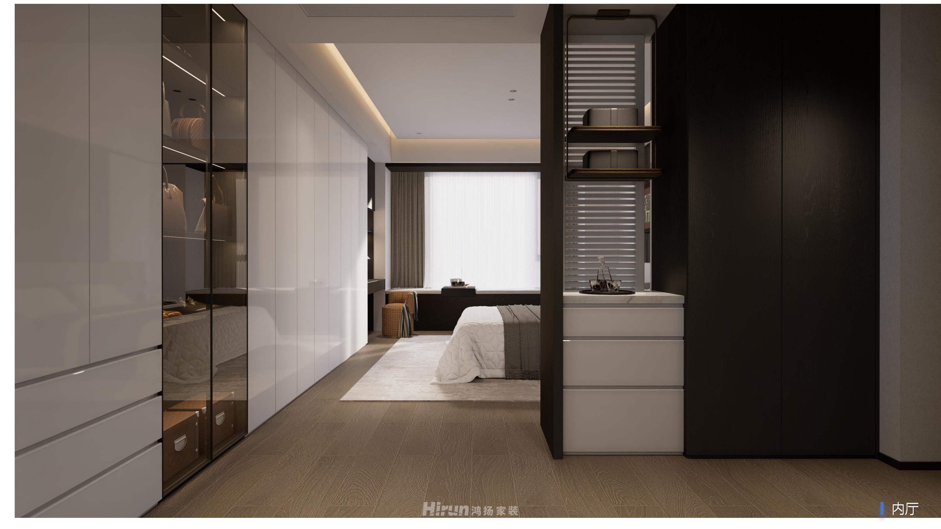 旭輝鉑悅湘江275㎡新裝飾主義大平層 裝修案例效果圖-5