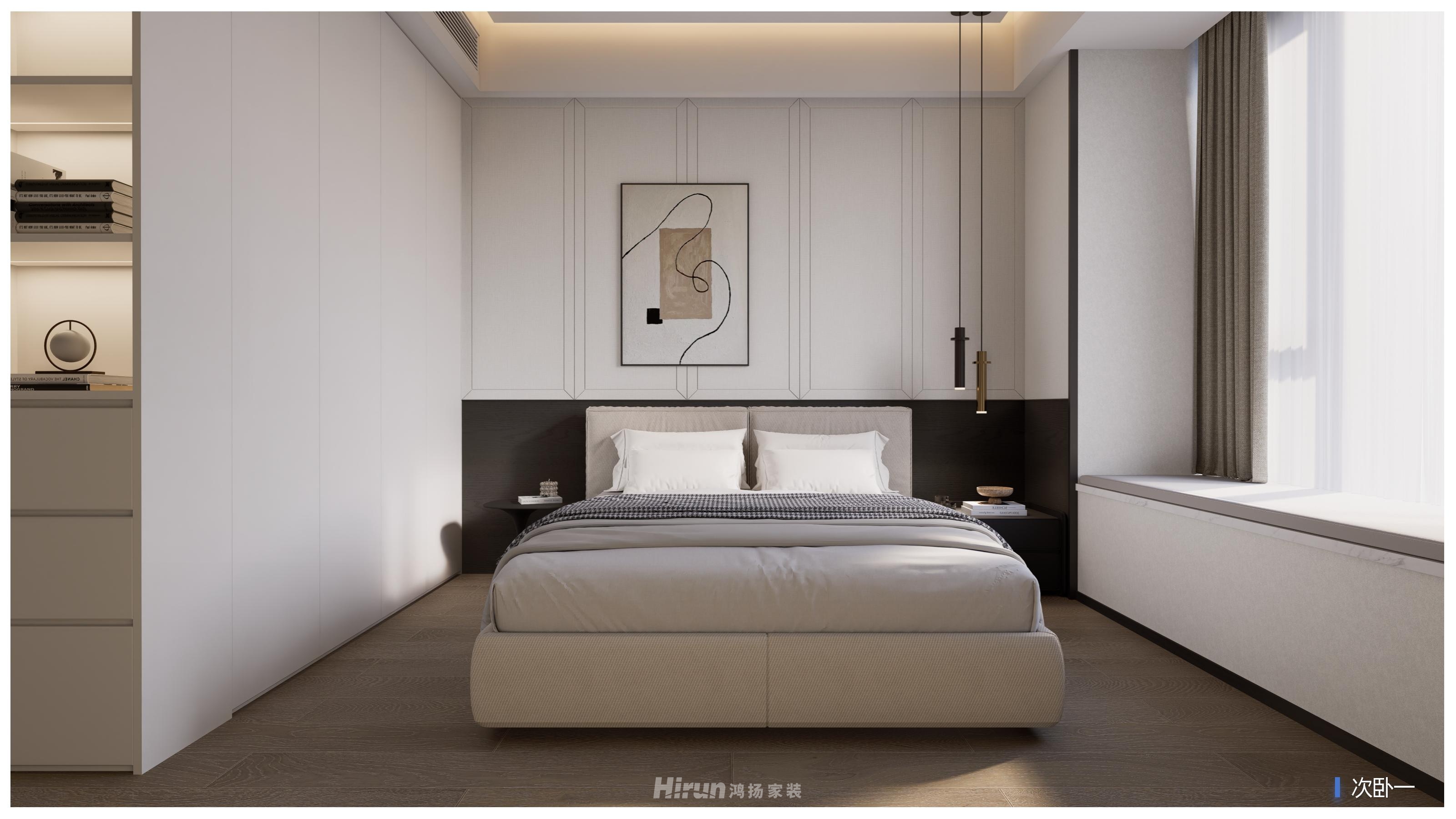 旭輝鉑悅湘江275㎡新裝飾主義大平層 裝修案例效果圖-2