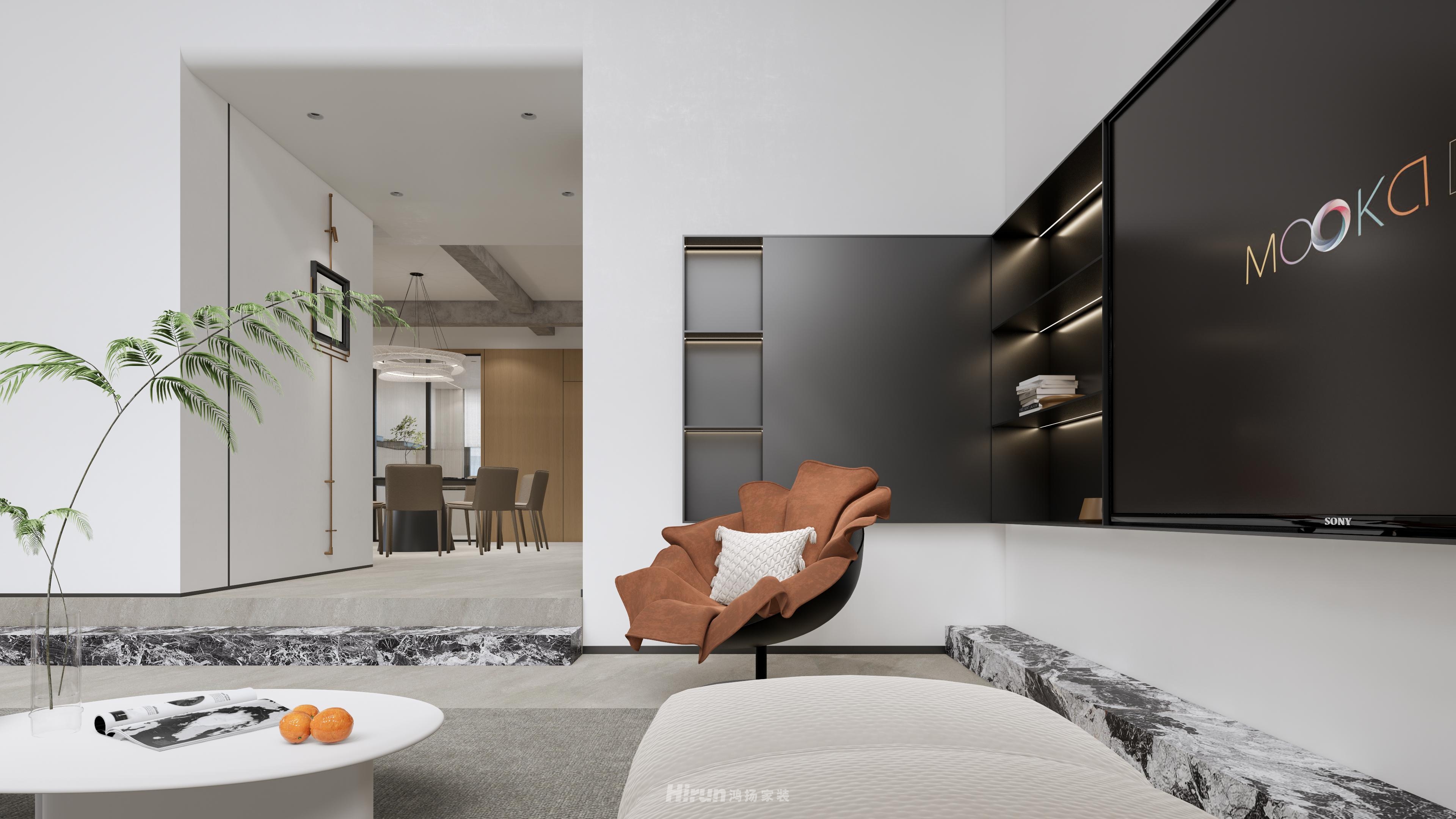 龍湖-湘風原著680㎡北歐之光別墅 裝修案例效果圖-12