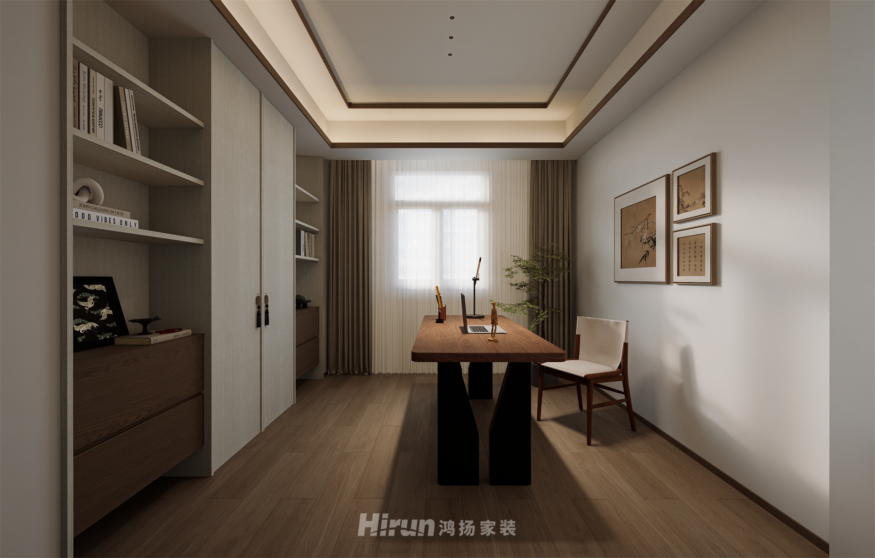 普羅旺斯360㎡意境東方復式 裝修案例效果圖-13