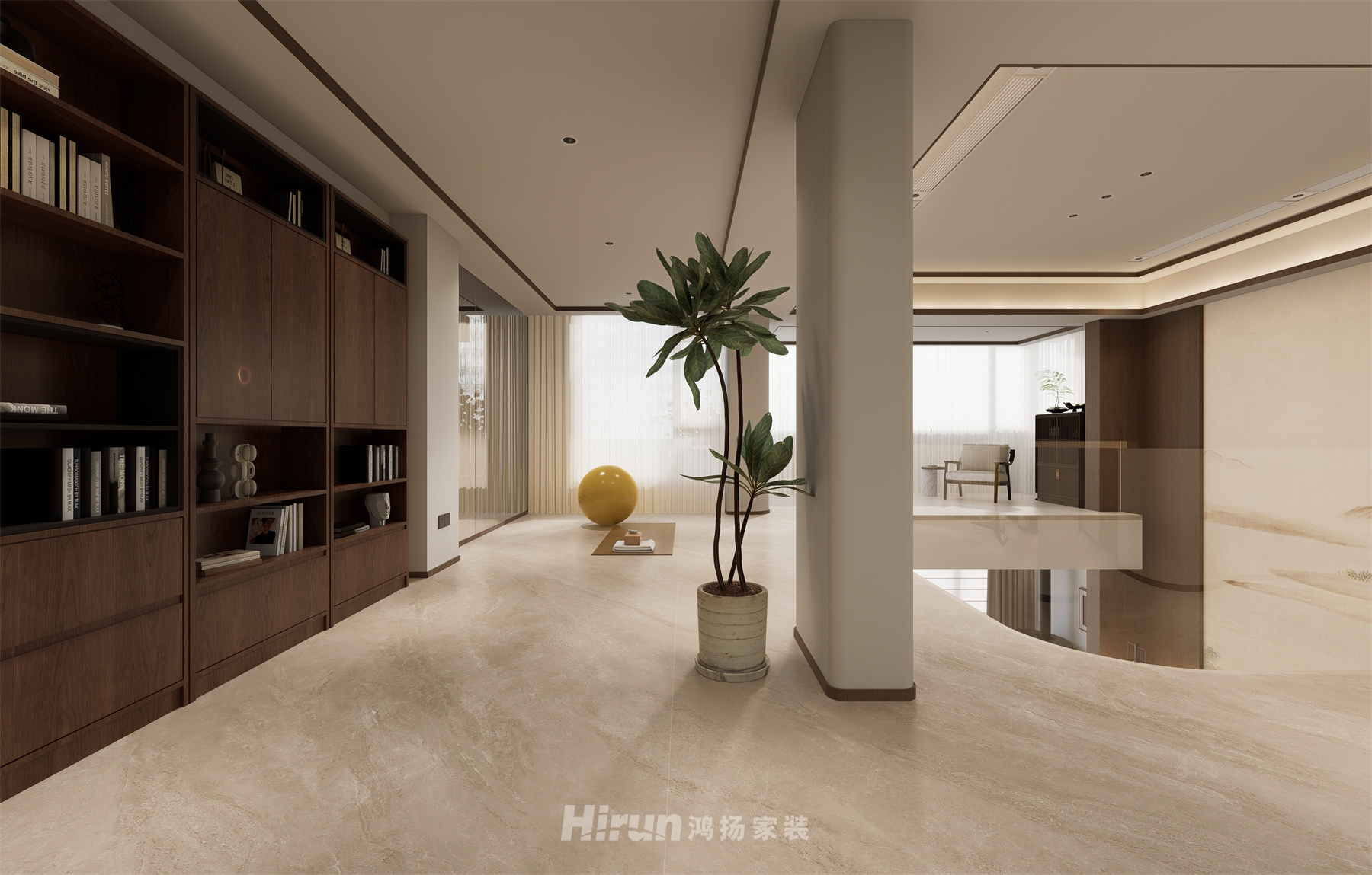 普羅旺斯360㎡意境東方復式 裝修案例效果圖-16