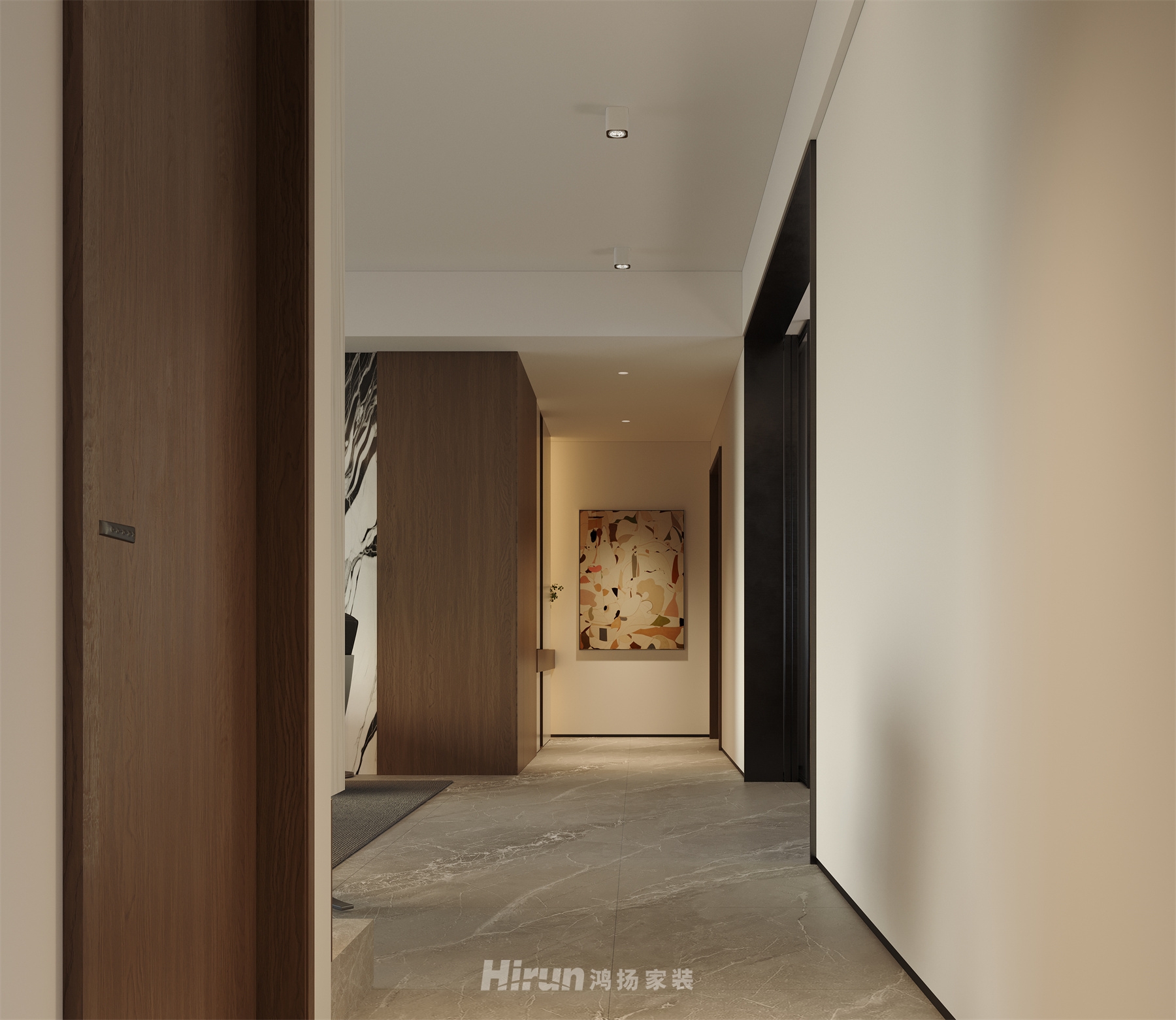 湘府和園210㎡雅致現代大平層 裝修案例效果圖-10