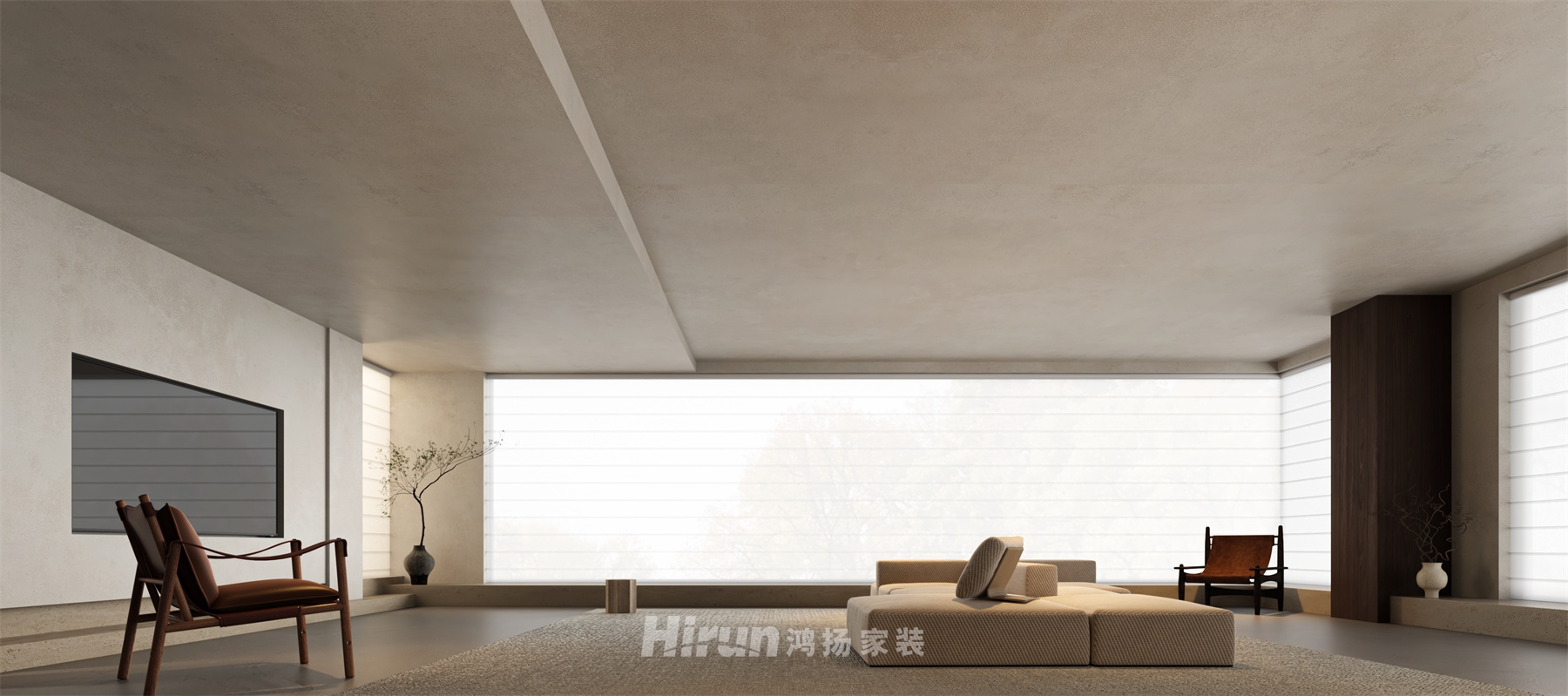 《貳0貳伍》195㎡藝術室界大平層 裝修案例效果圖-3