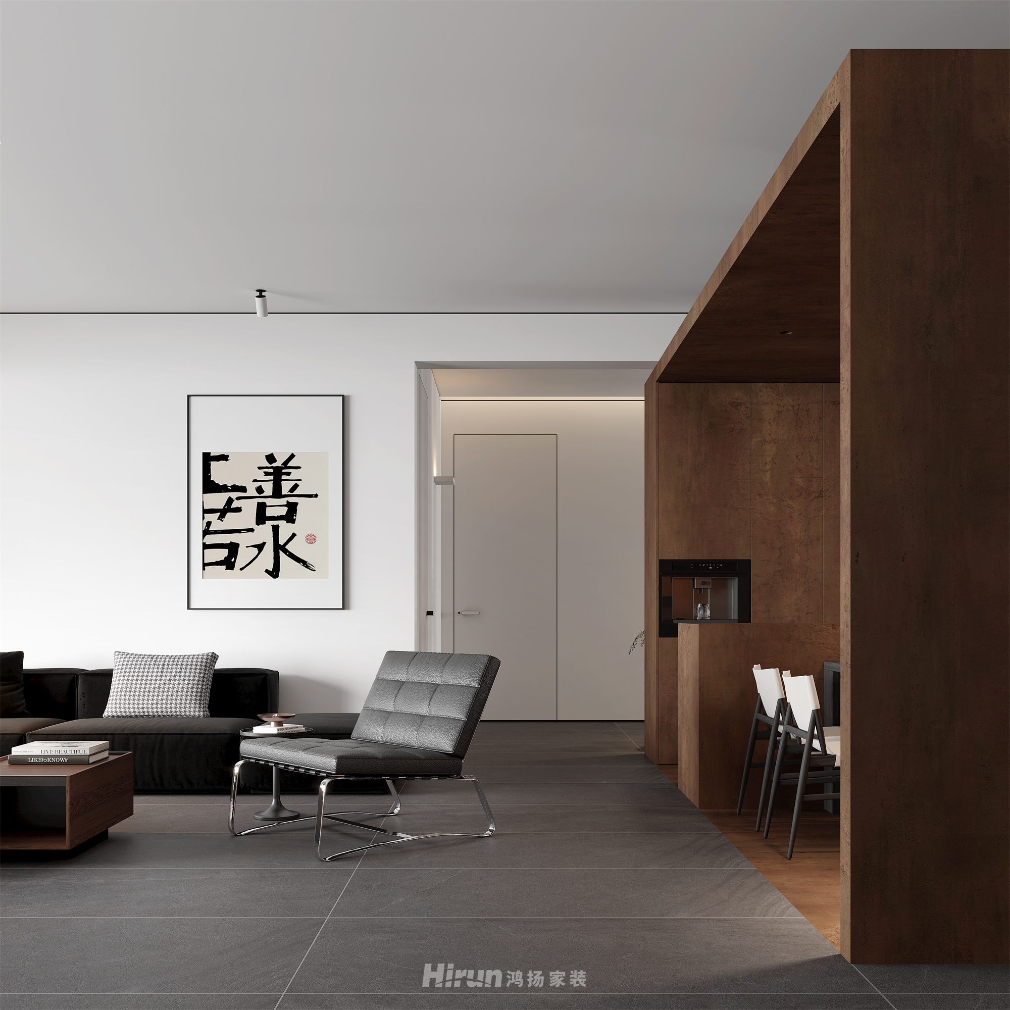 《如室》247㎡意境東方大平層 裝修案例效果圖-7