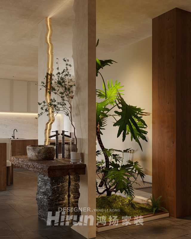 三一云湖上疊280㎡工業(yè)再造疊墅 裝修案例效果圖-3