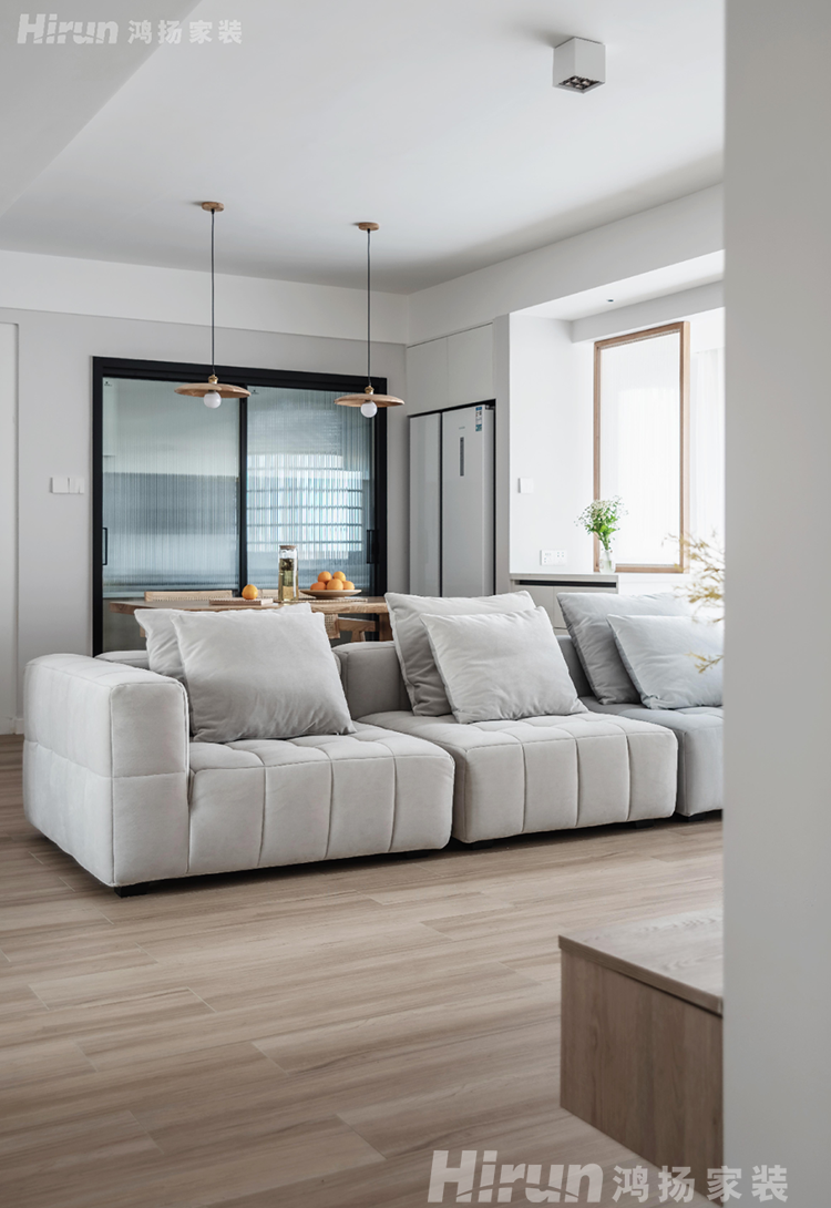 還在糾結怎么裝修?趕緊來看看鴻揚家裝這套北歐風吧