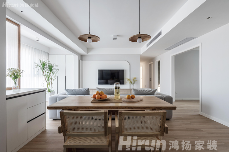 還在糾結怎么裝修?趕緊來看看鴻揚家裝這套北歐風吧