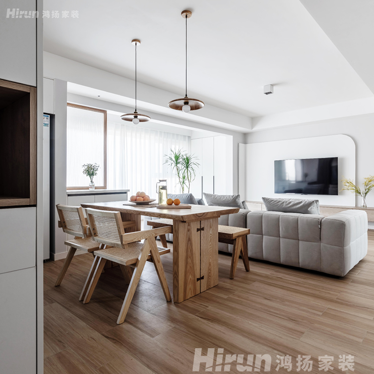 還在糾結怎么裝修?趕緊來看看鴻揚家裝這套北歐風吧