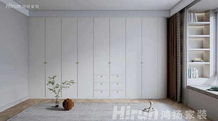 鴻揚家裝柜子怎么樣？超高定制柜門，滿足你的所有收納需求