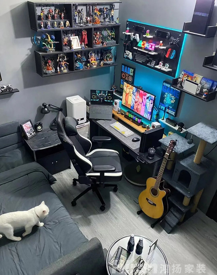 喂！來我家超厲害的電競房一起開黑嗎？！