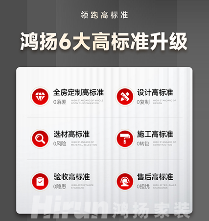 為客戶做先鋒 為行業做標桿丨鴻揚6大高標準，交付家裝最優解